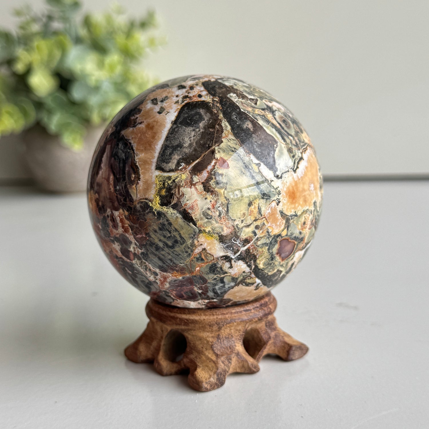 Rhyolite Sphere 7.6cm