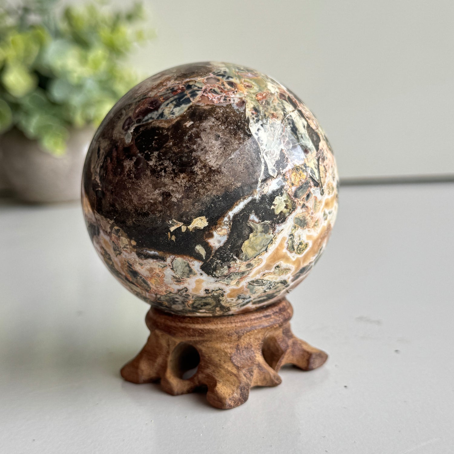Rhyolite Sphere 7.4cm