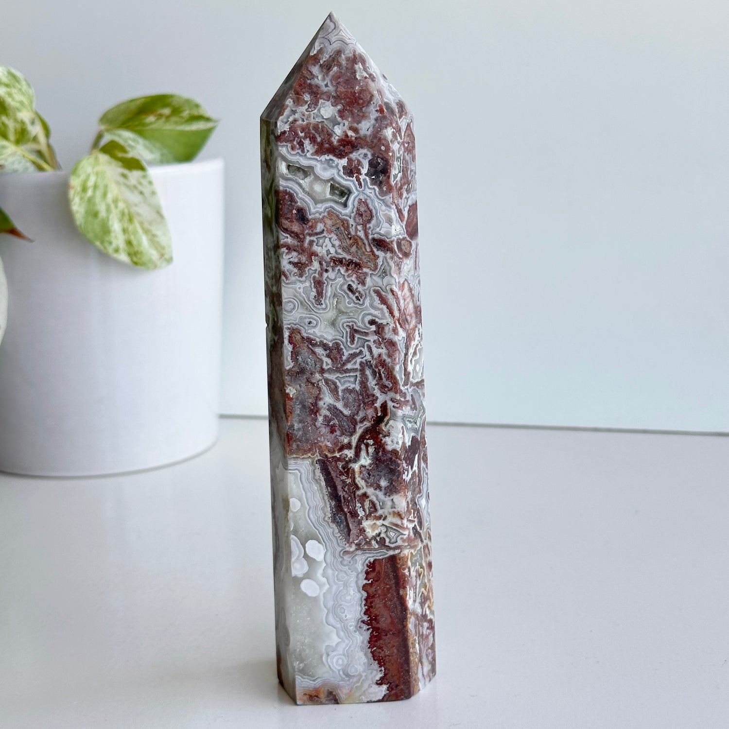 Crazy Lace Agate Generator 20.1cm