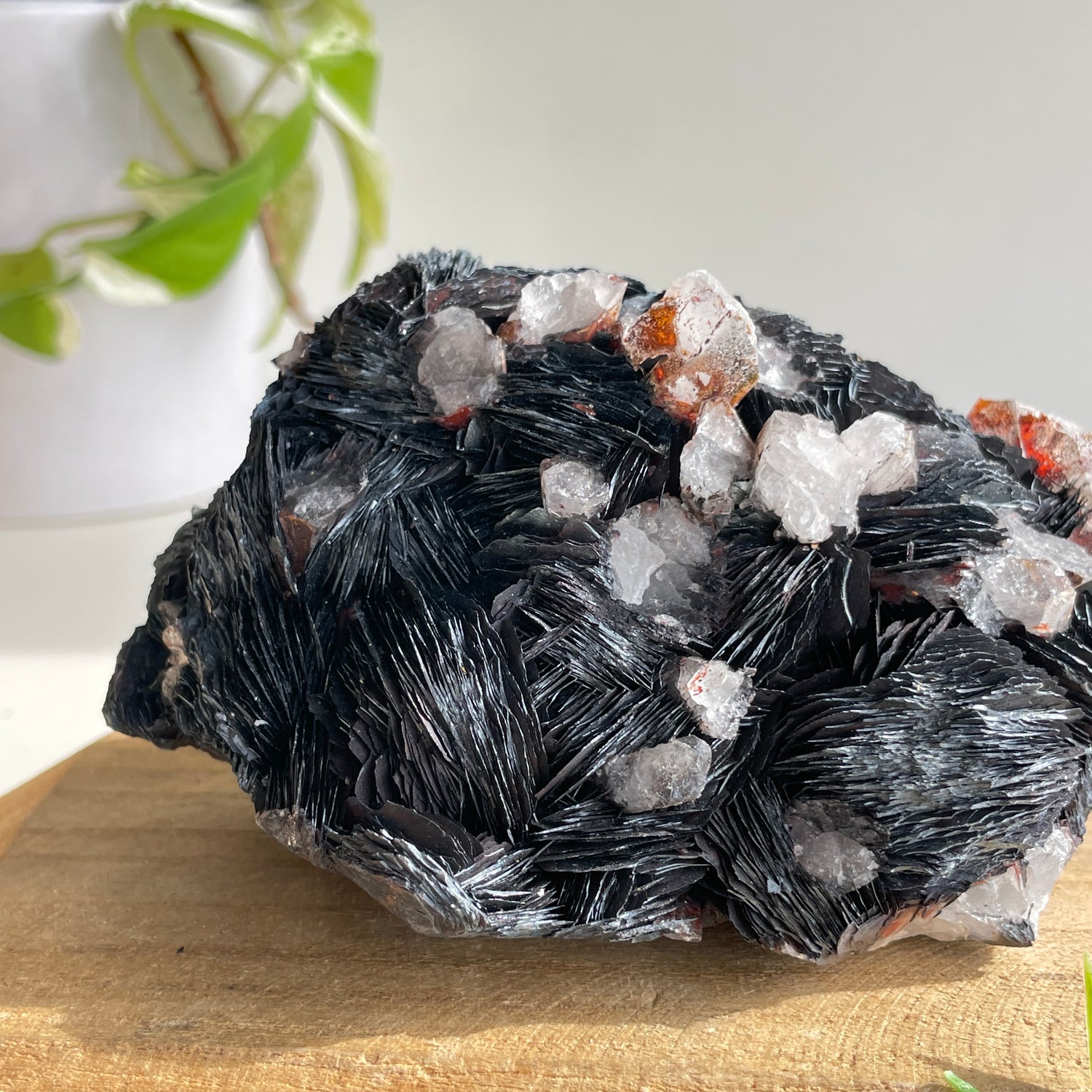 Specularite  Quartz Cluster 1.184kg