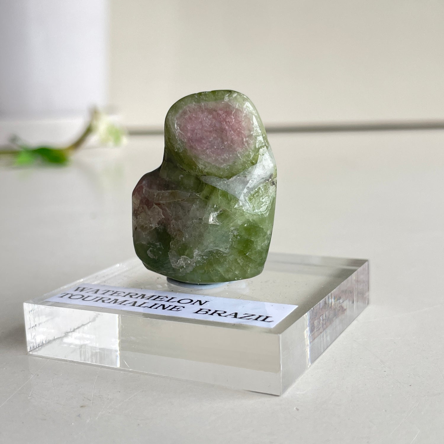 Watermelon Tourmaline Pce