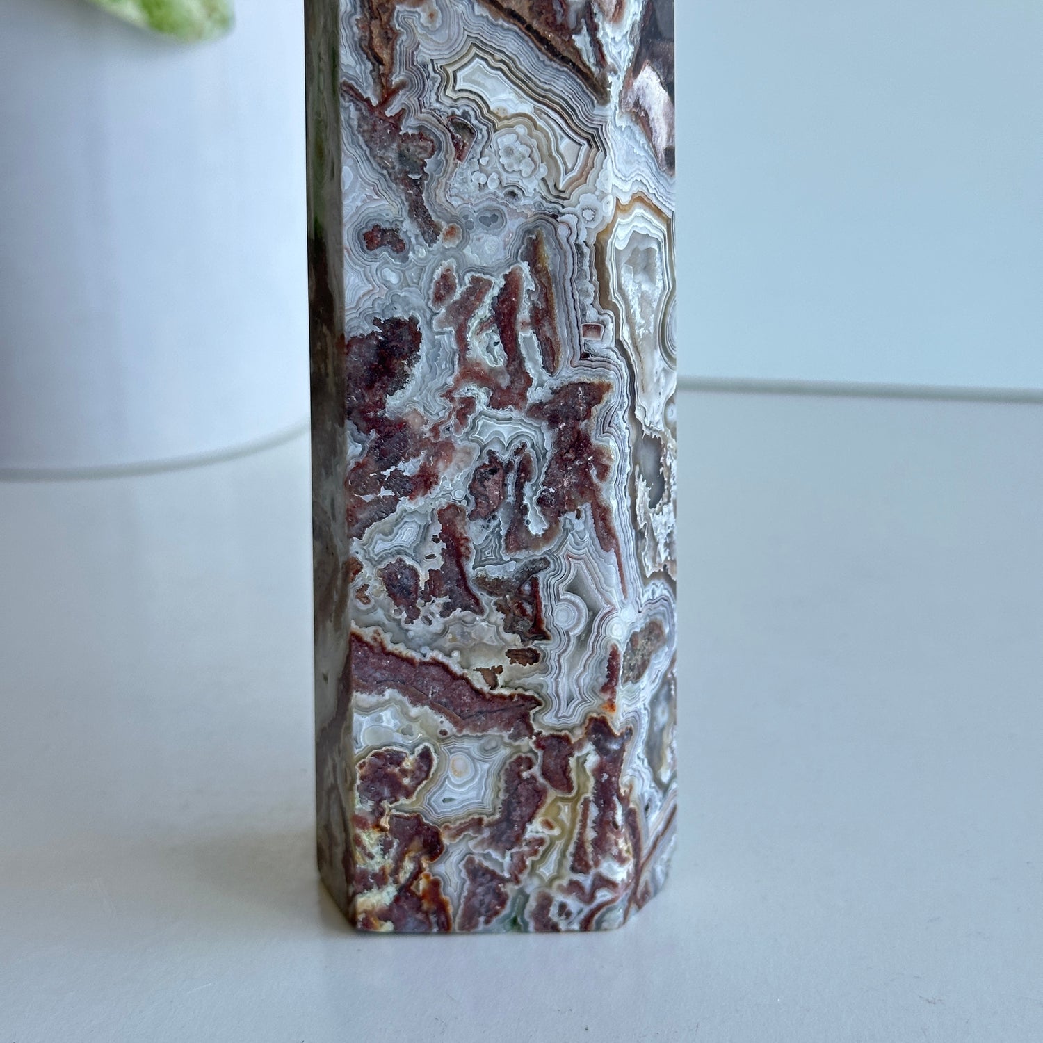 Crazy Lace Agate Generator 17.8cm