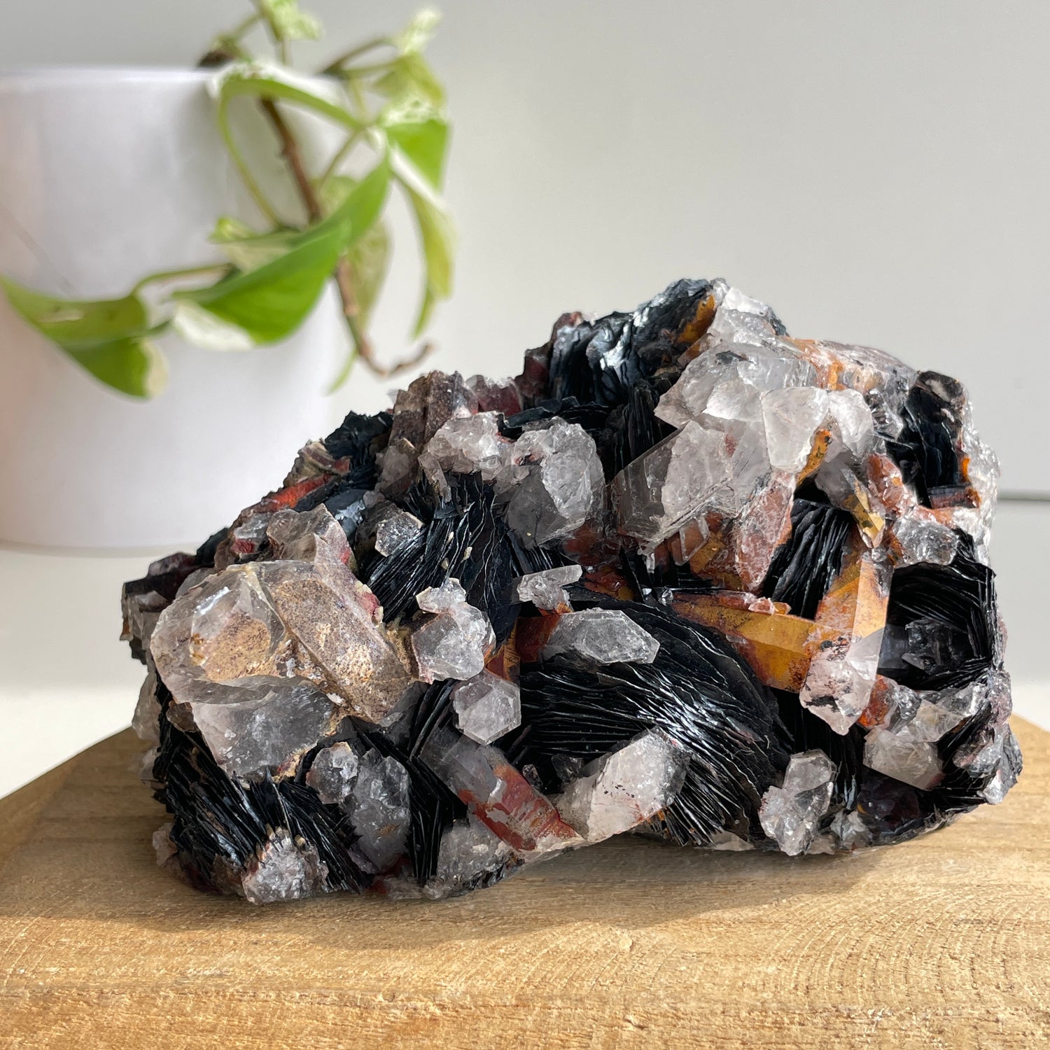 Specularite  Quartz Cluster 1.060kg
