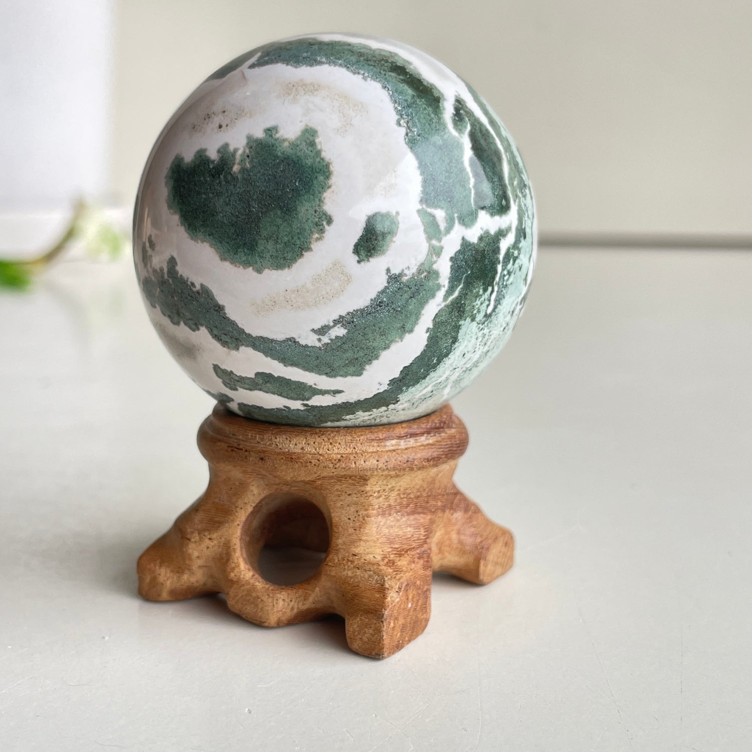 Green Sardonyx Sphere 4.8cm