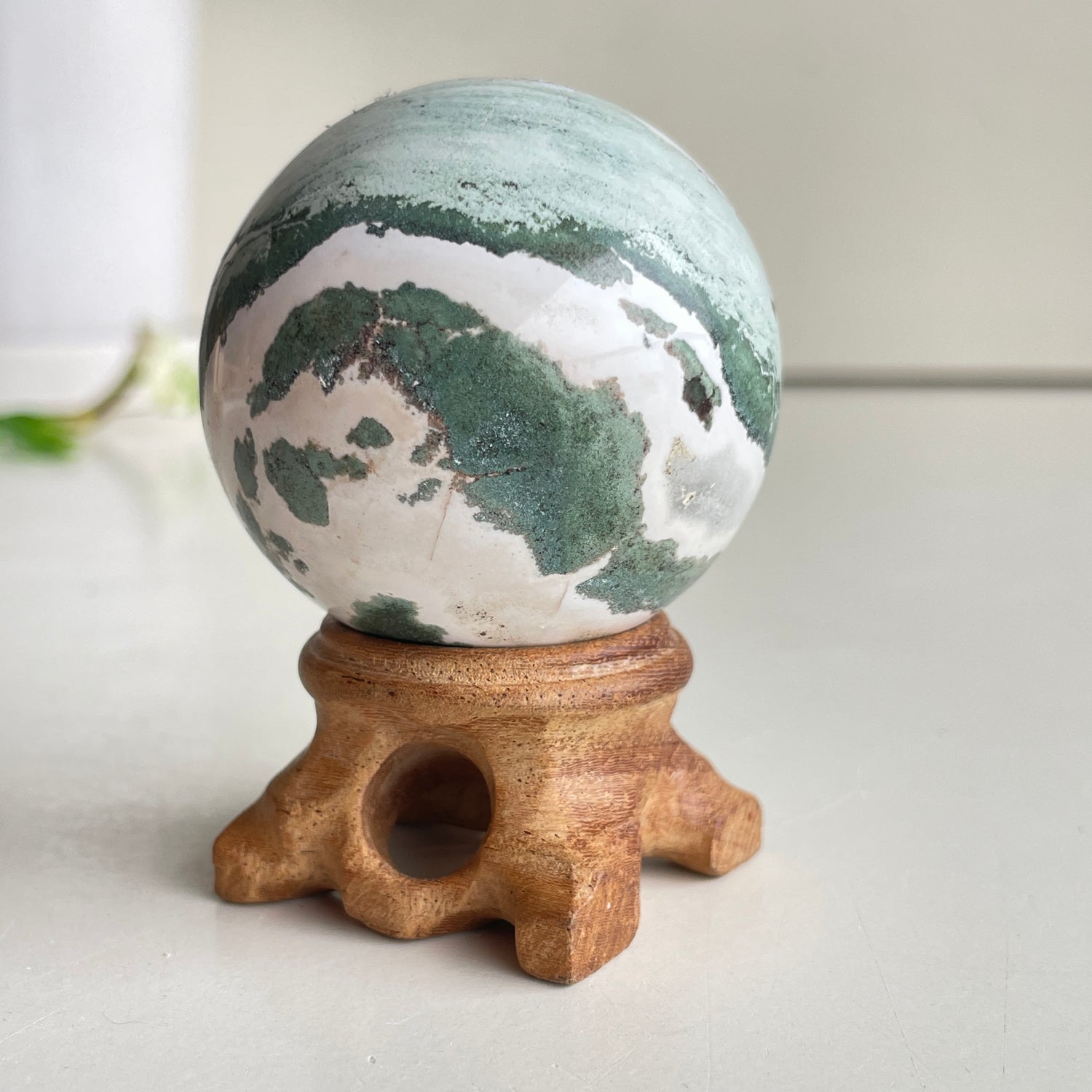 Green Sardonyx Sphere 4.8cm