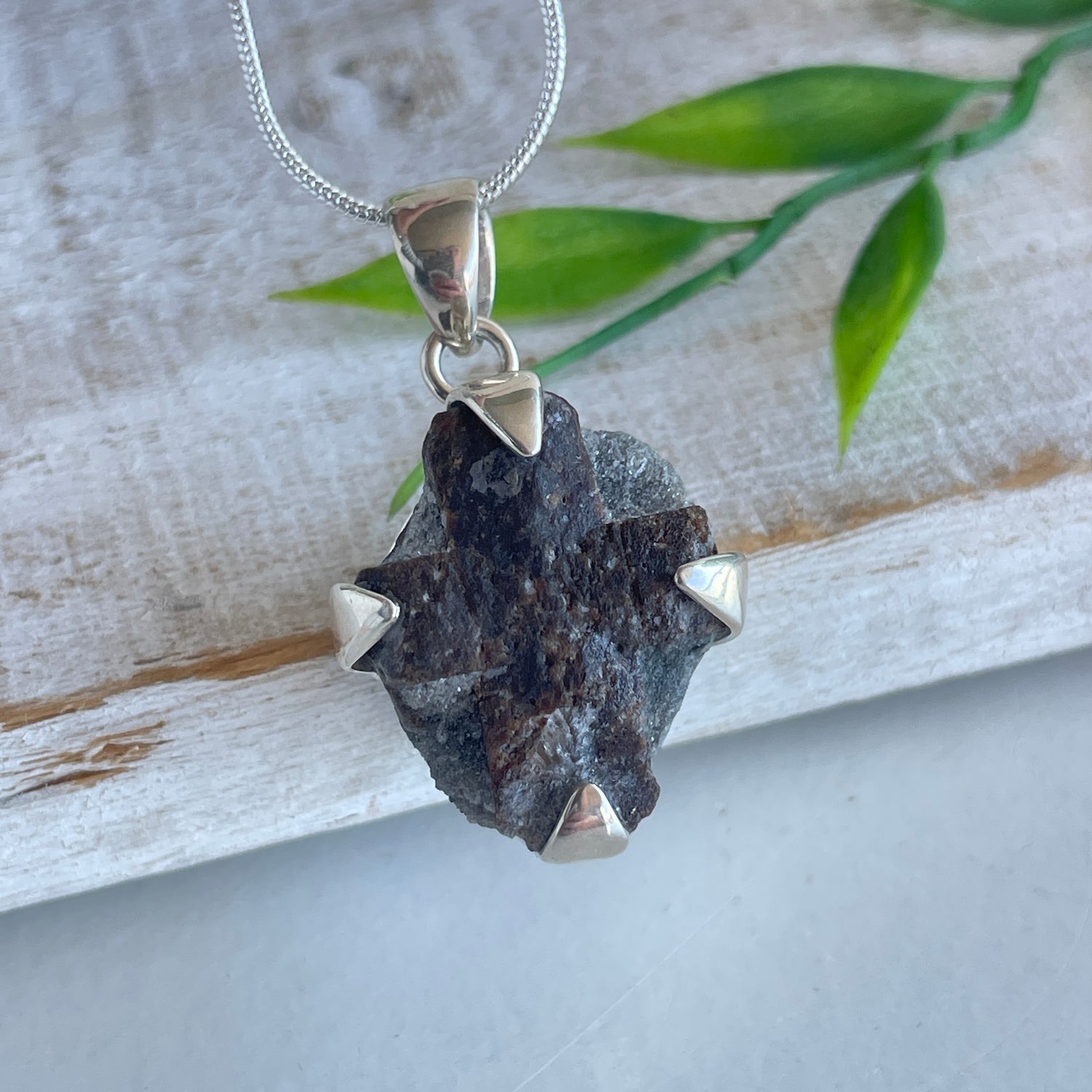 Staurolite Pendant 002