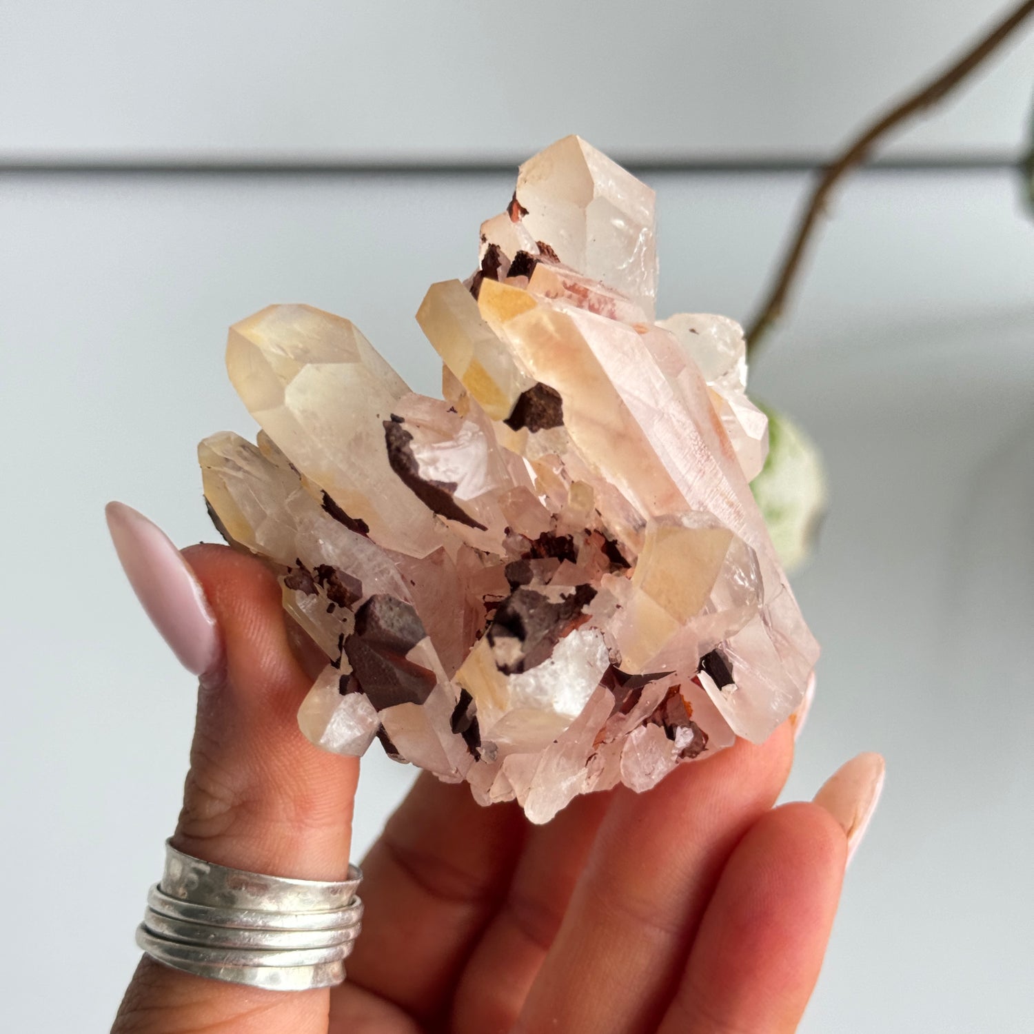 Clear Quartz Cluster 160g