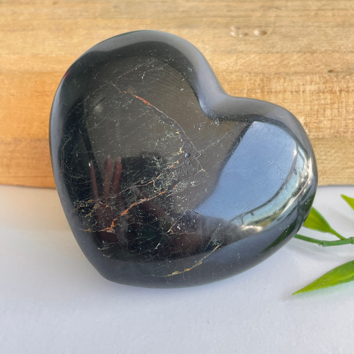 Black Tourmaline Heart 7cm