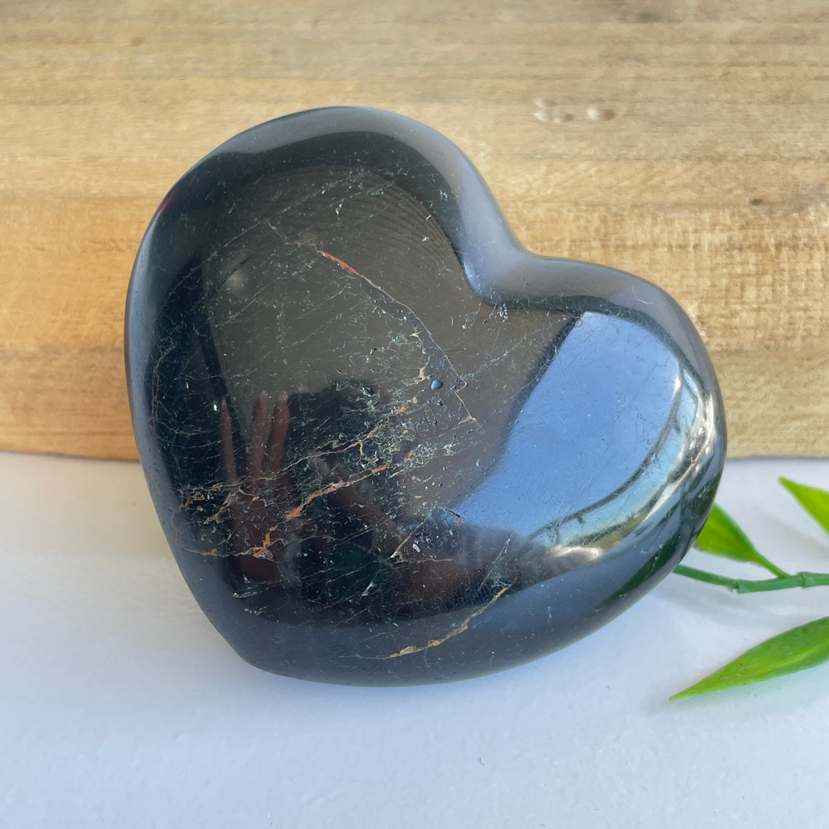 Black Tourmaline Heart 7cm