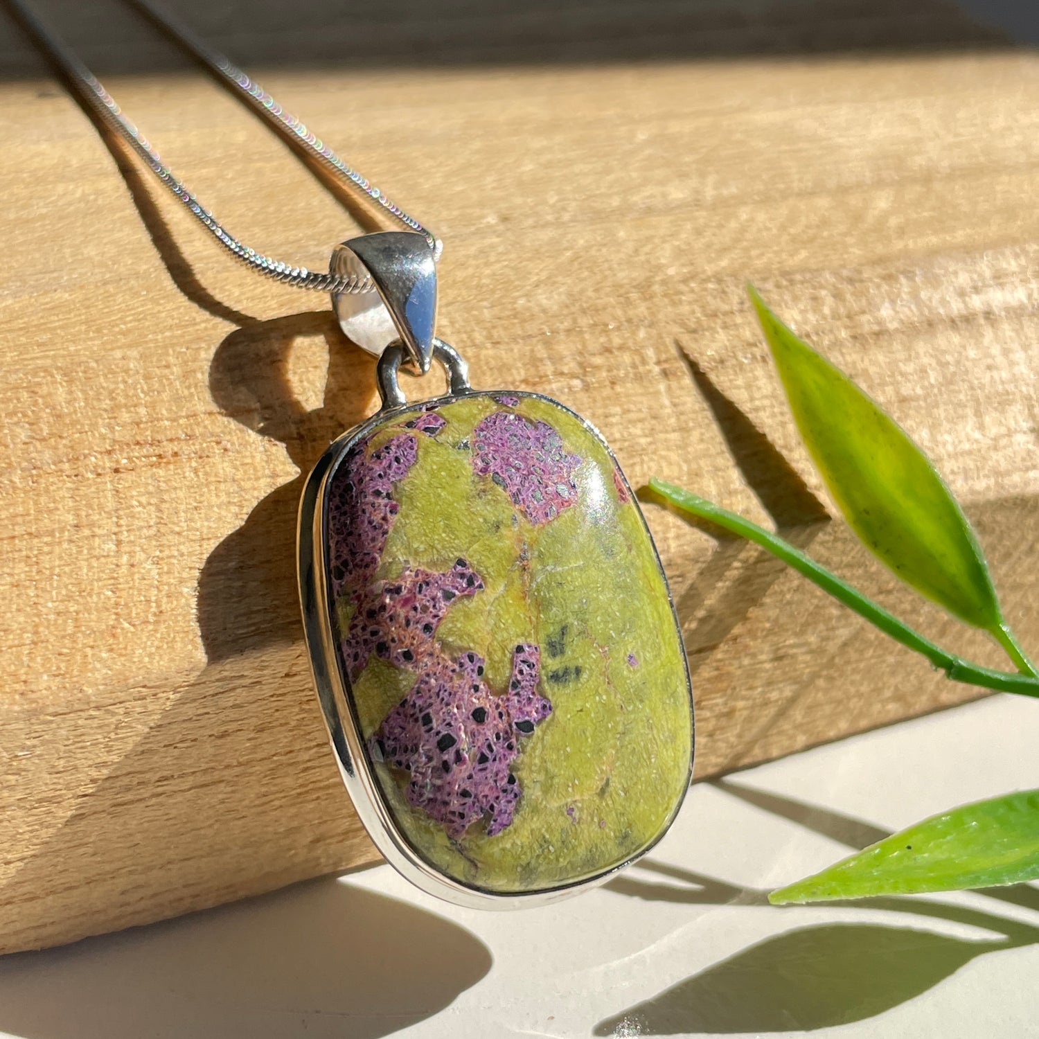 Atlantisite Rectangle Pendant