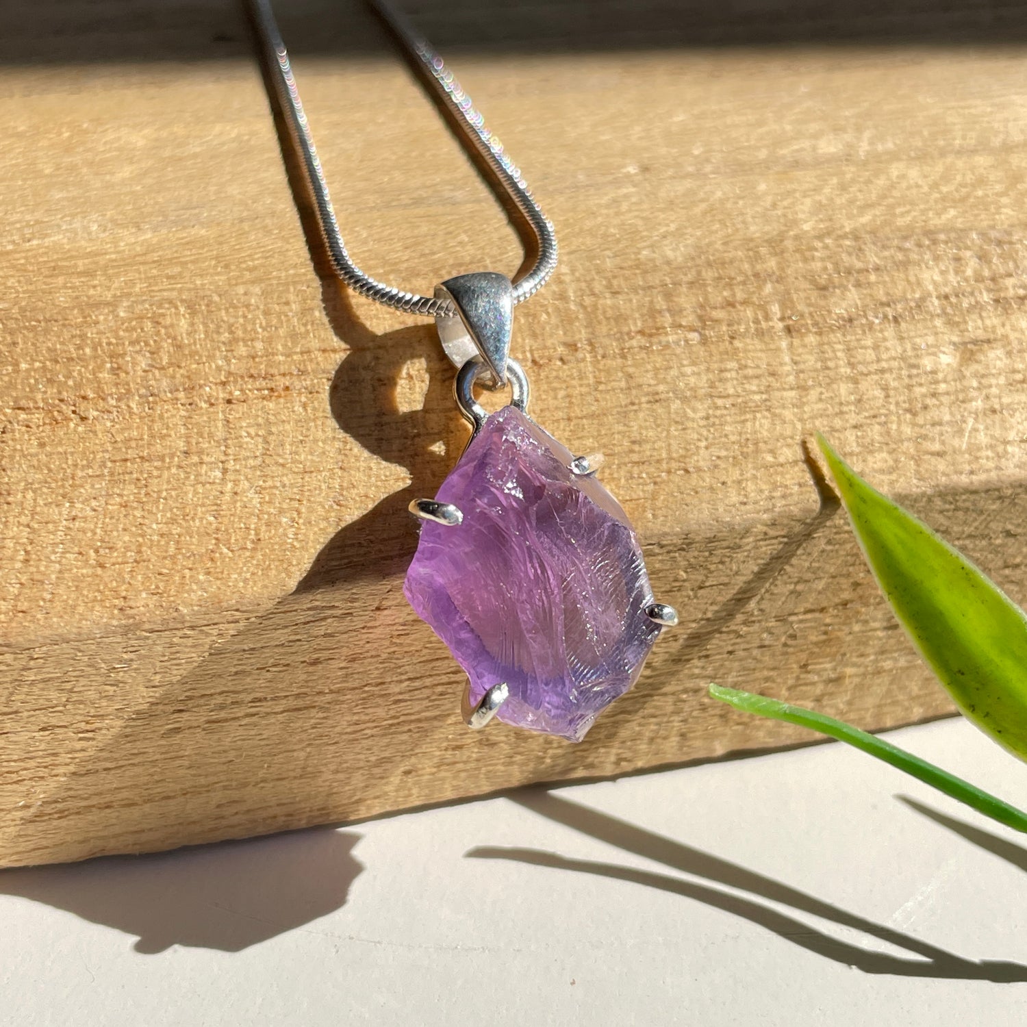 Amethyst Rough Pendant
