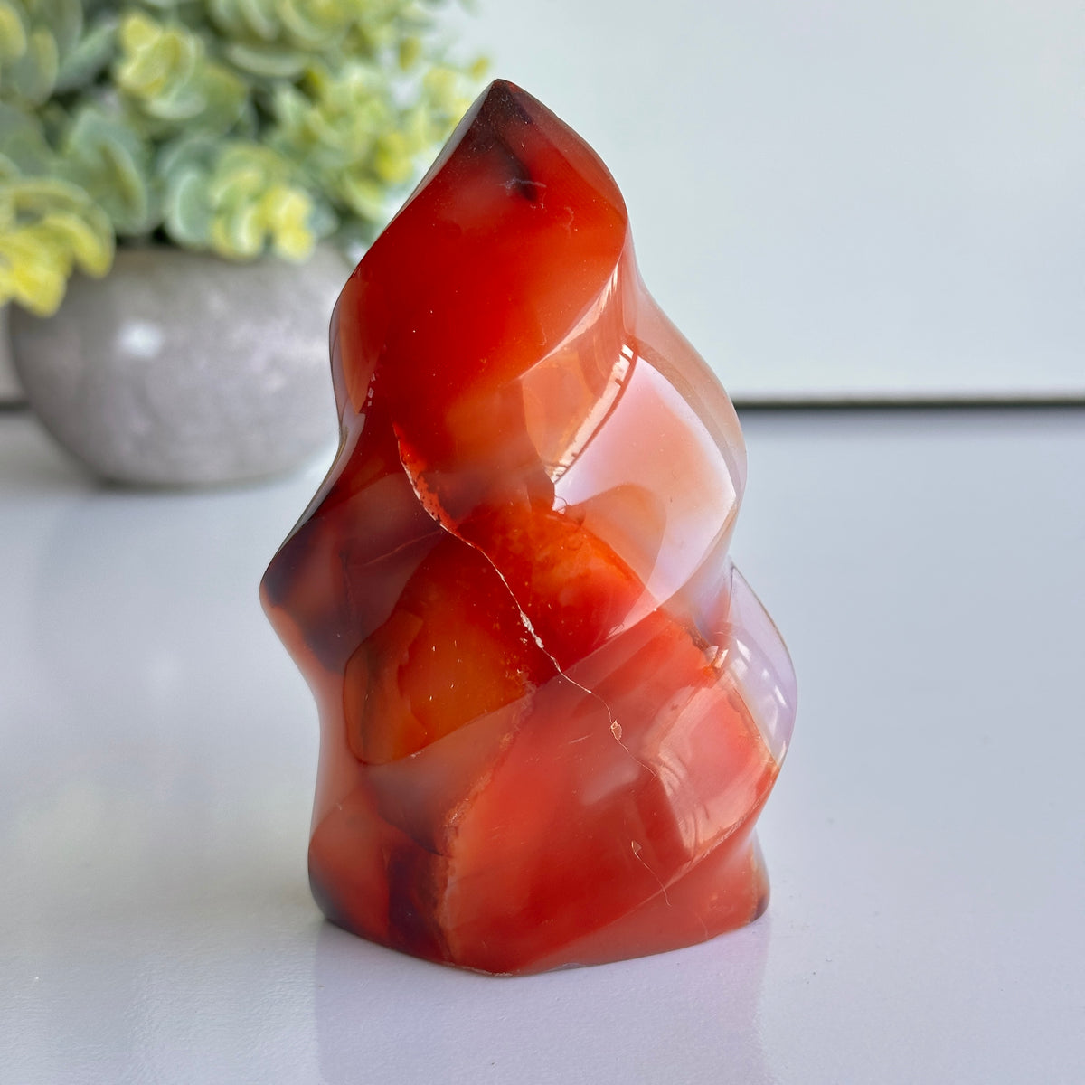 Carnelian Flame 10cm