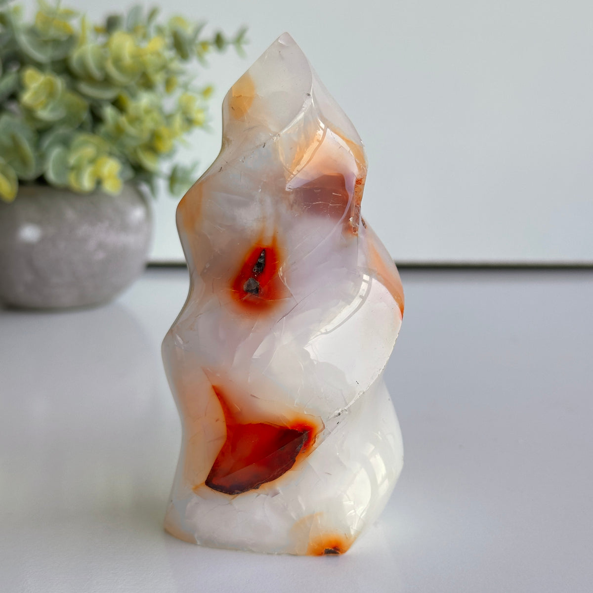 Carnelian Flame 12.3cm