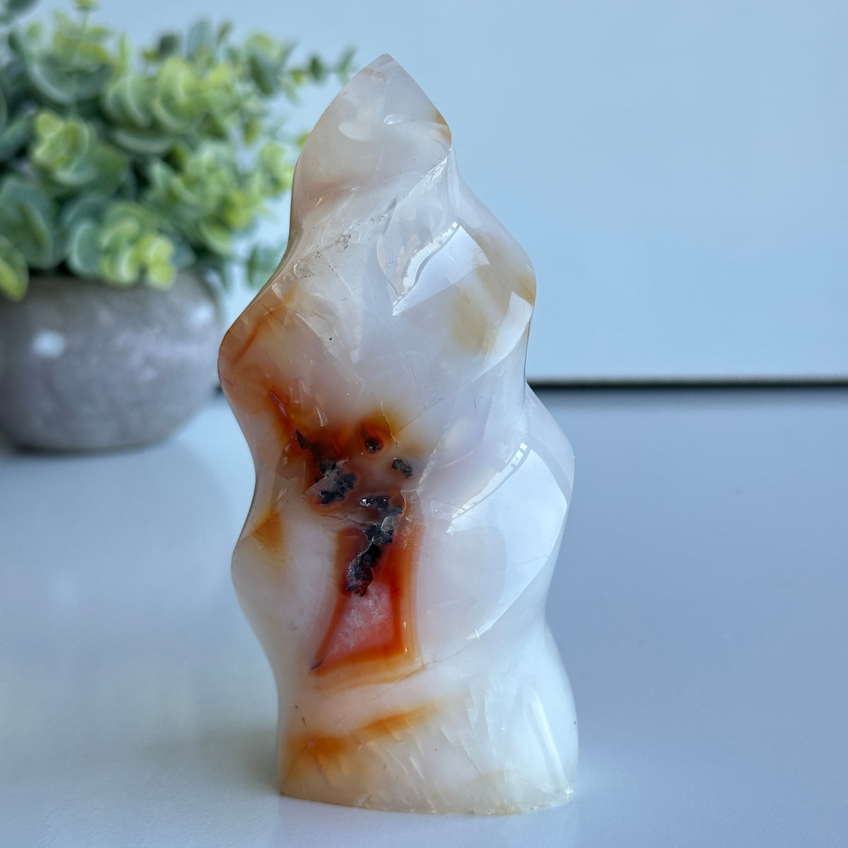 Carnelian Flame 12.3cm