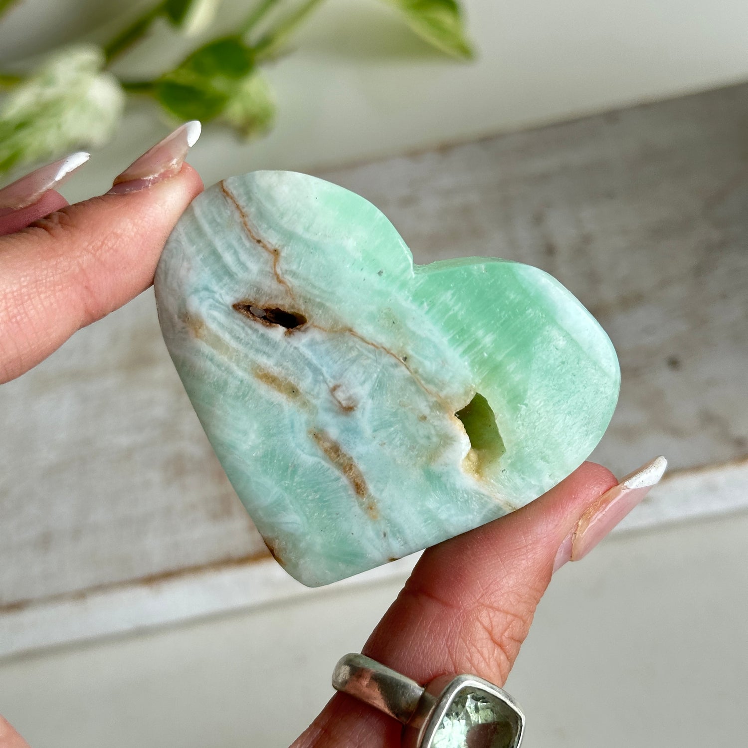 Hemimorphite Heart Small
