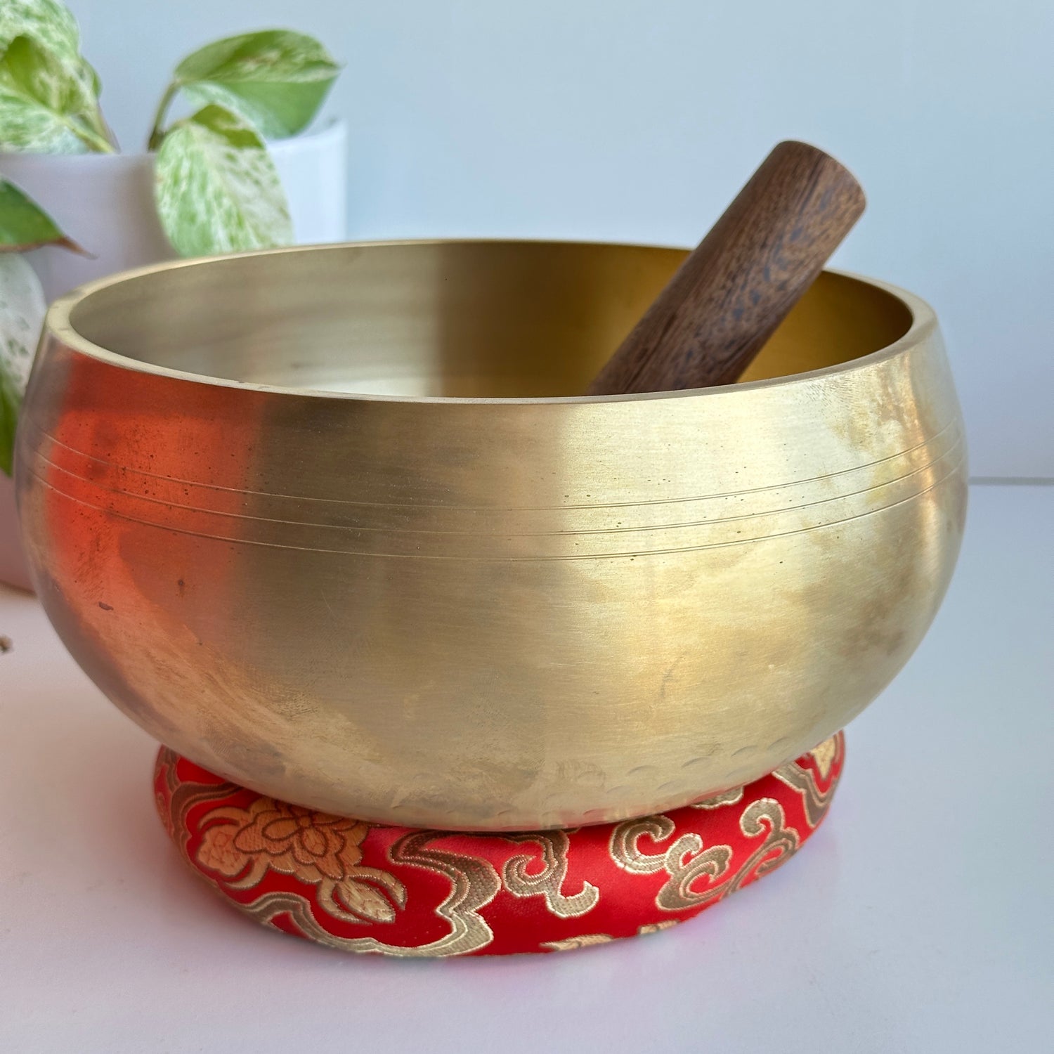 Brass Singing Bowl 19cm