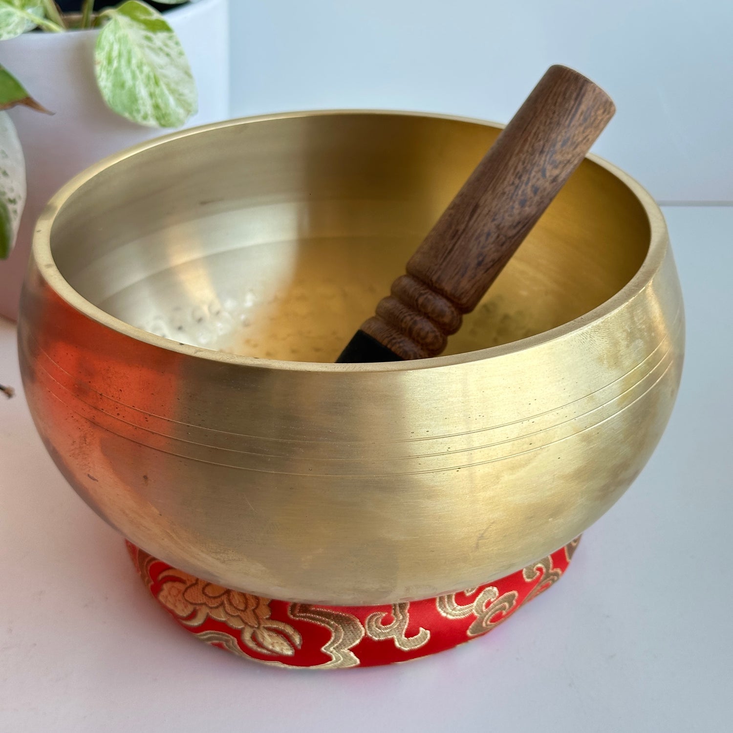 Brass Singing Bowl 19cm