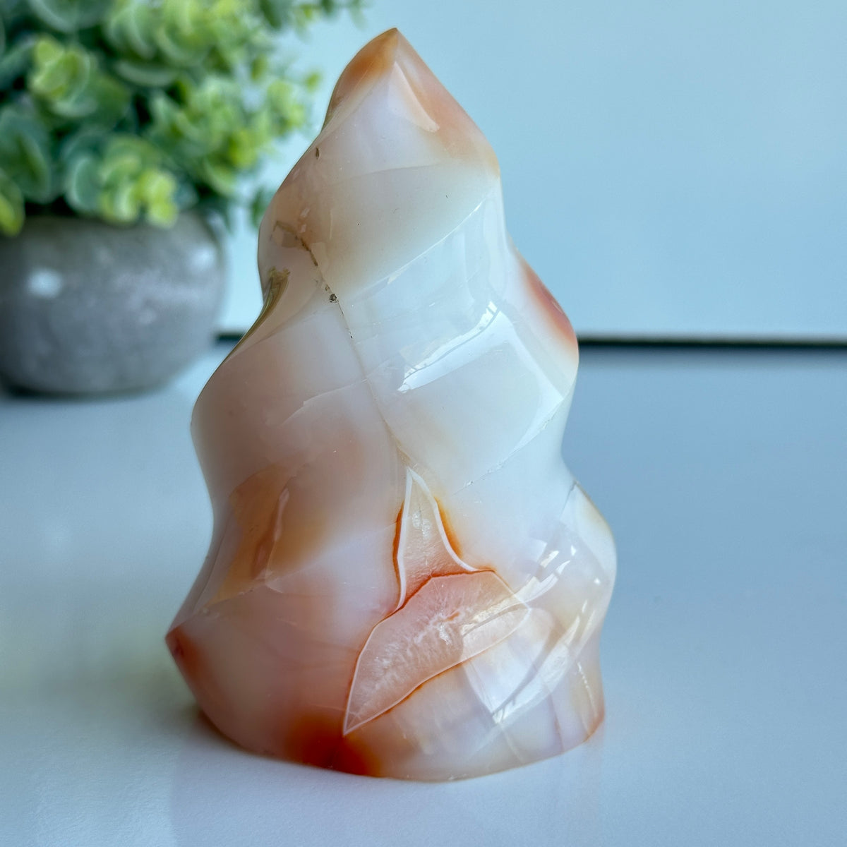 Carnelian Flame 11.5cm
