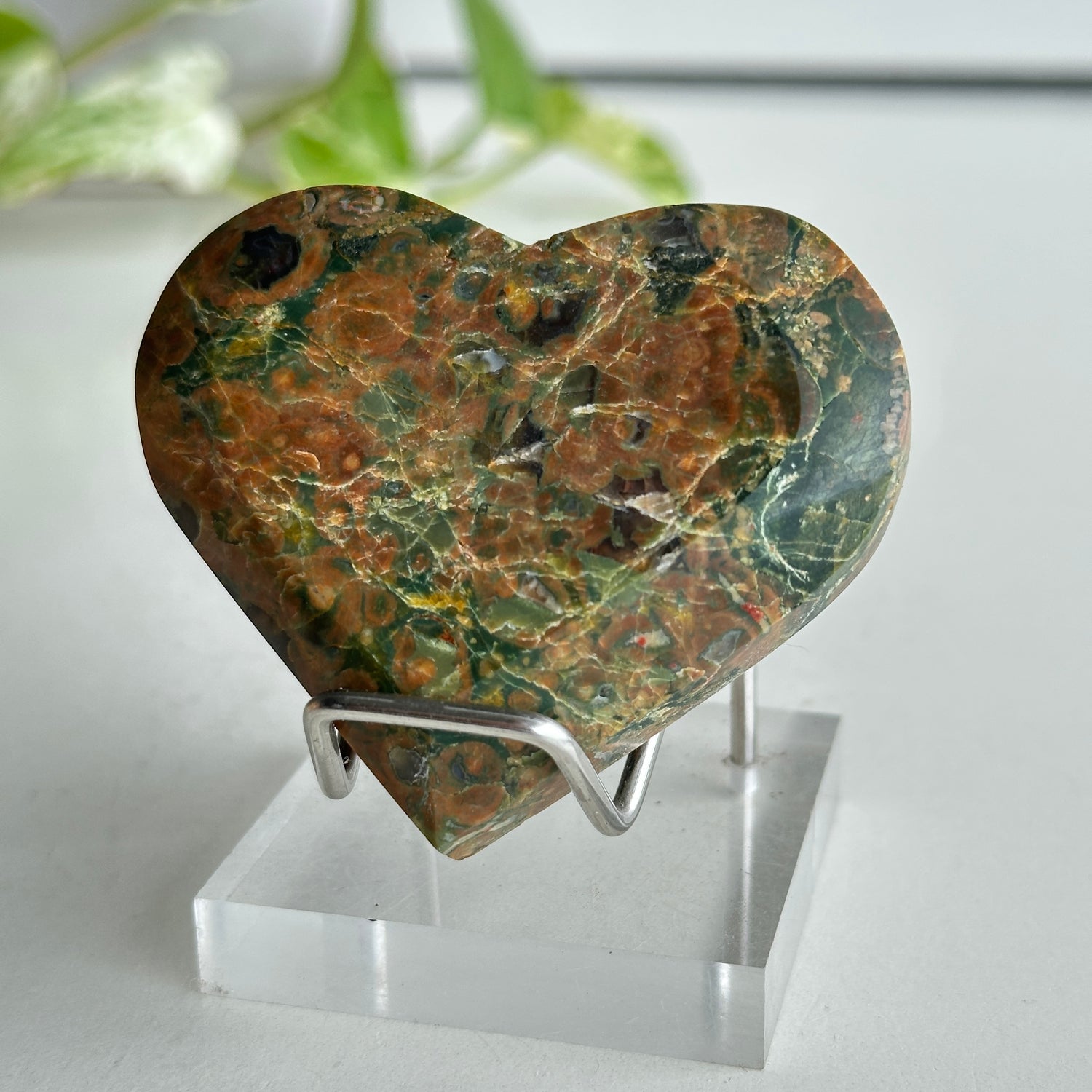 Rhyolite Heart 6.8cm