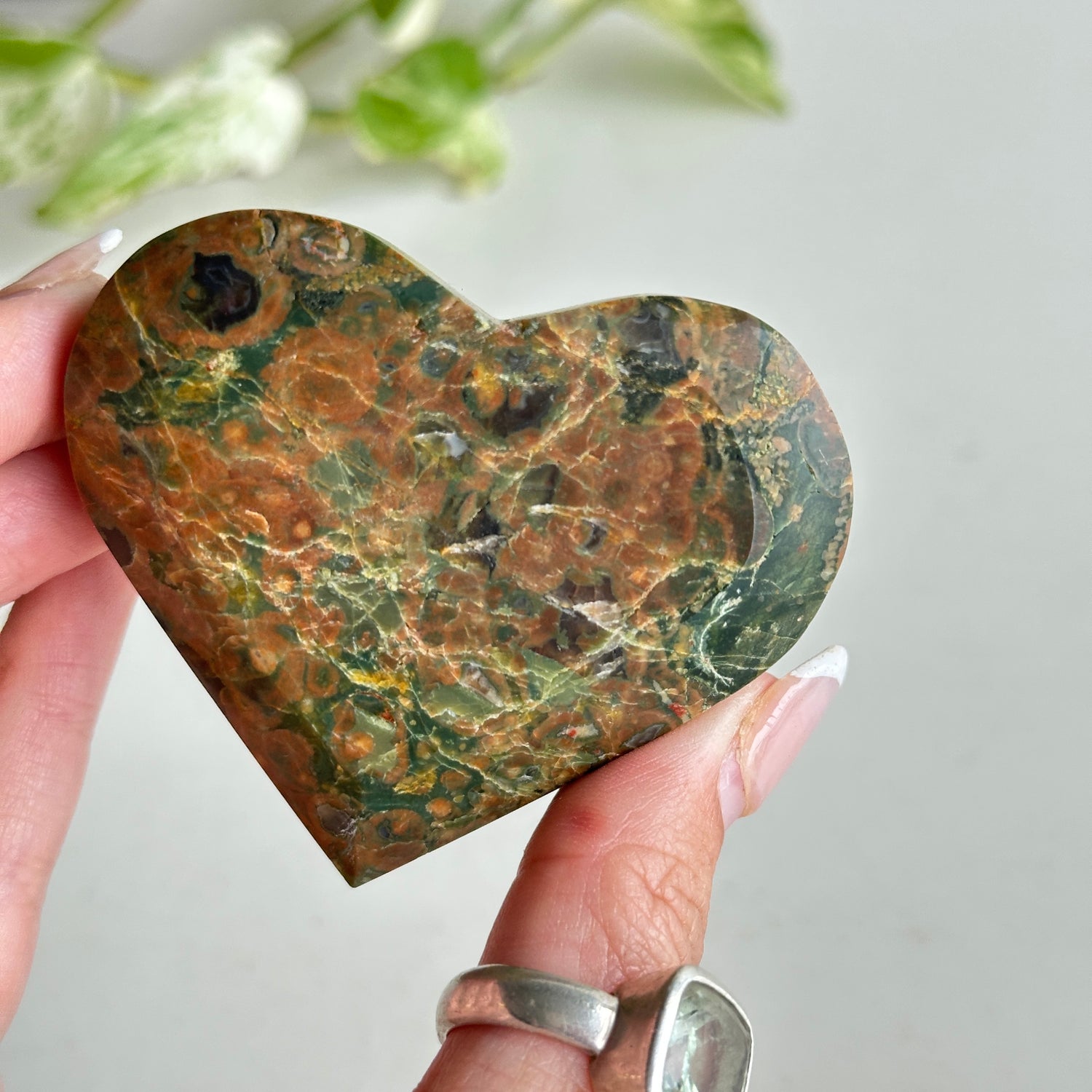 Rhyolite Heart 6.8cm