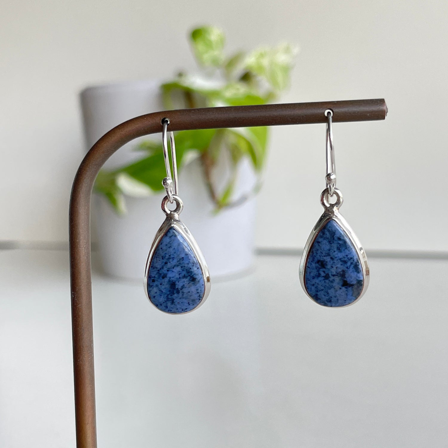 Rhodustite Teardrop Earrings