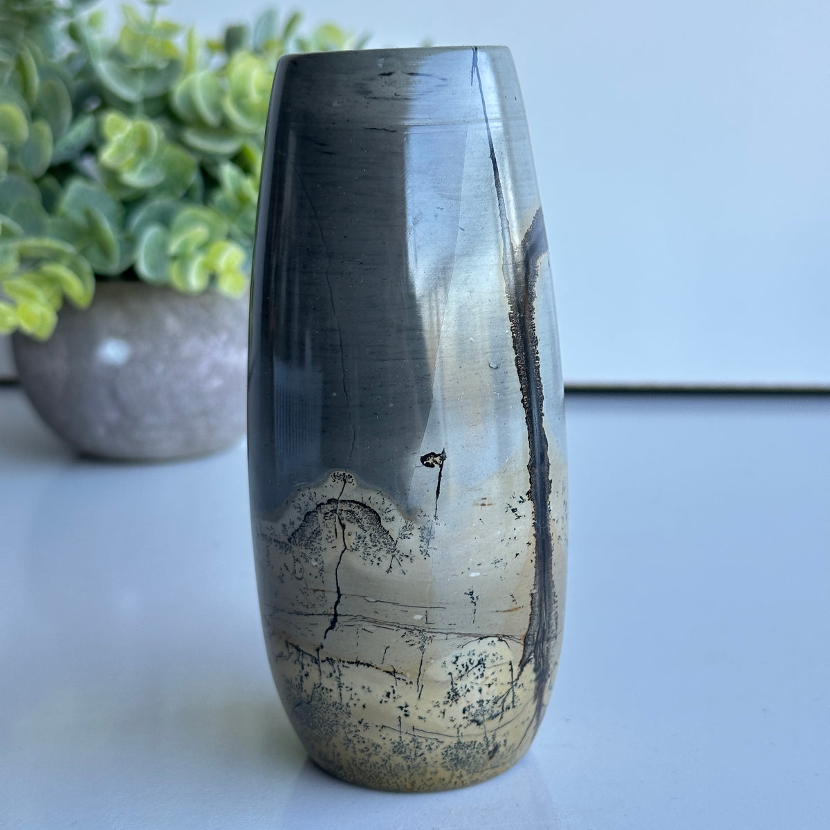 Picture Jasper Vase 25