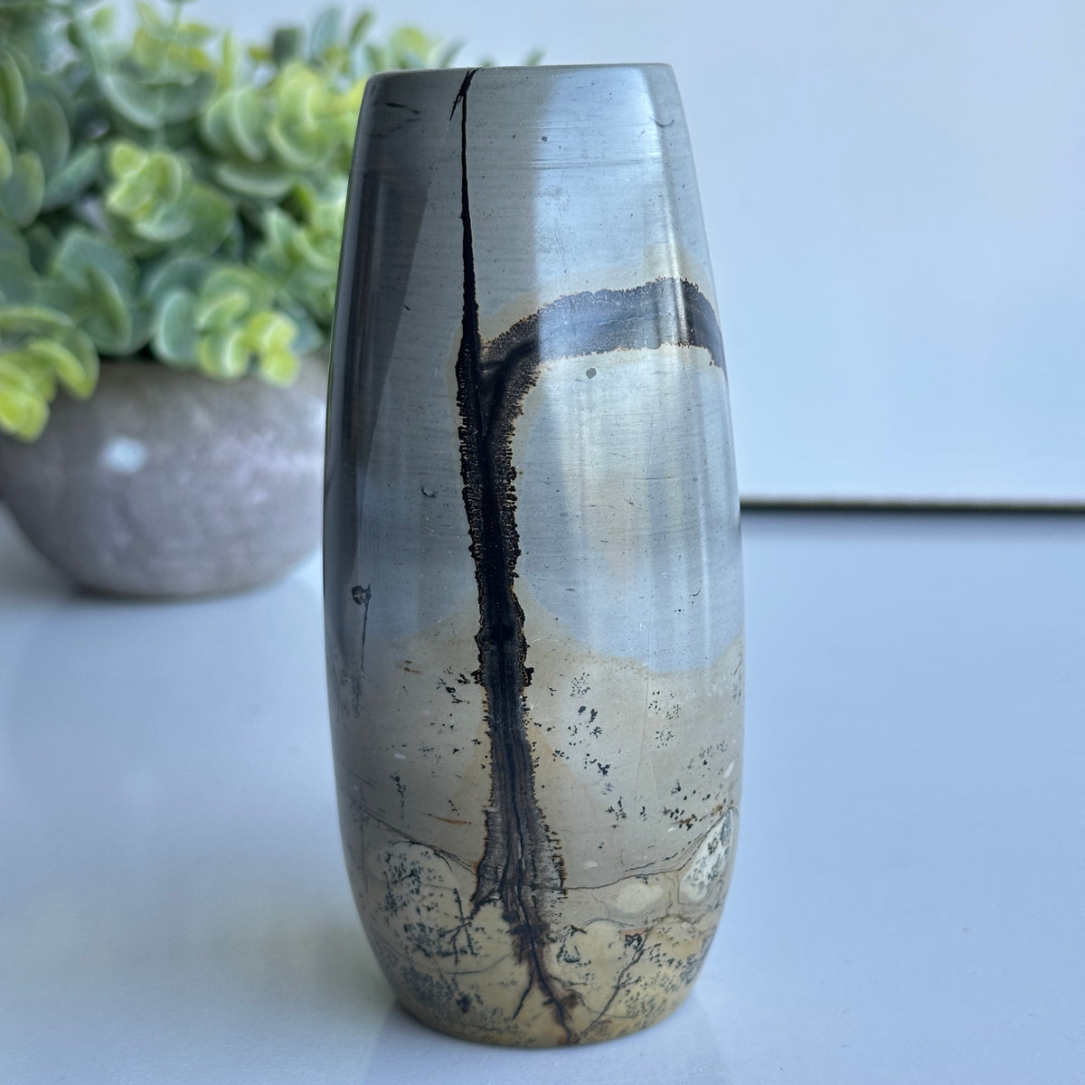 Picture Jasper Vase 25