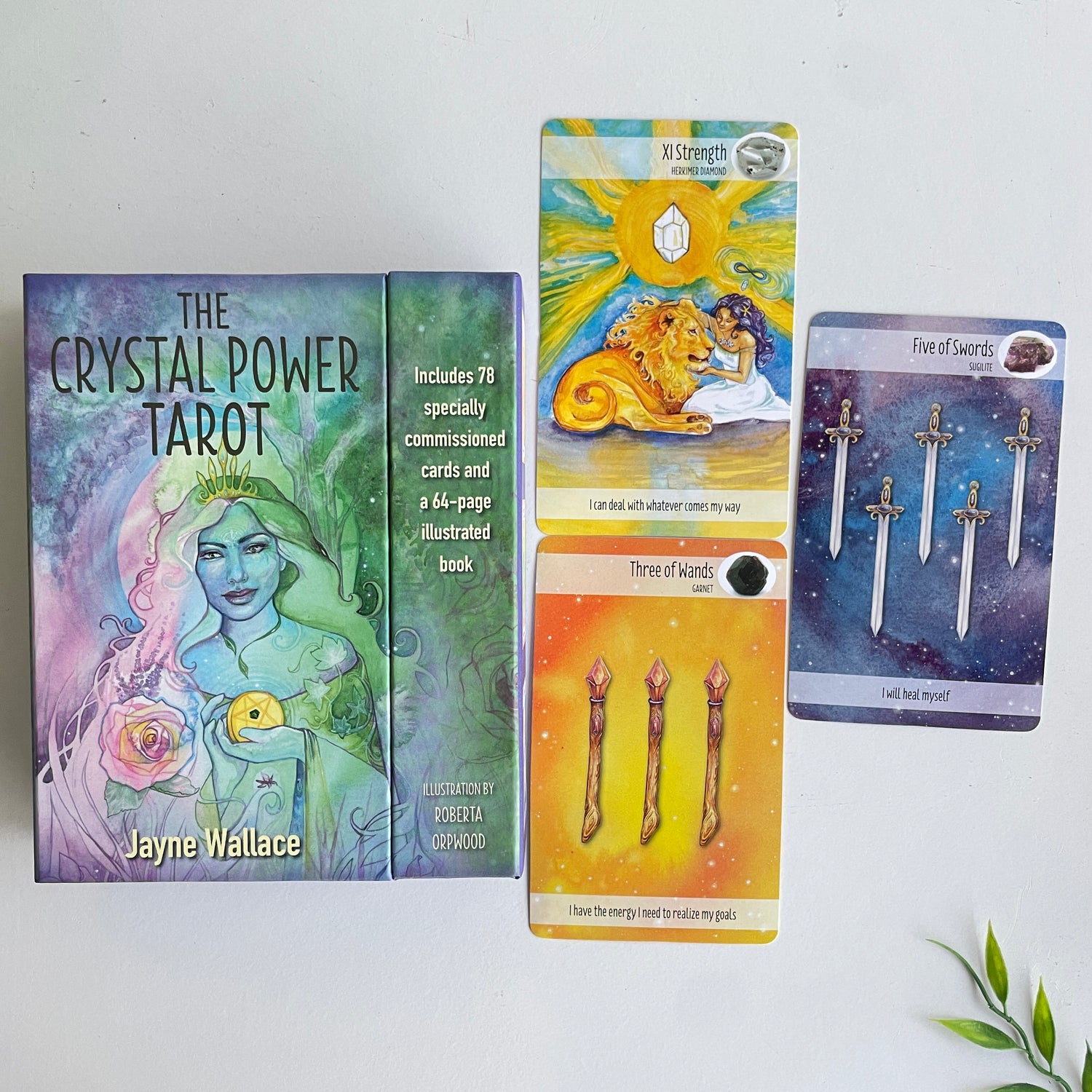 The Crystal Power Tarot Jayne Wallace