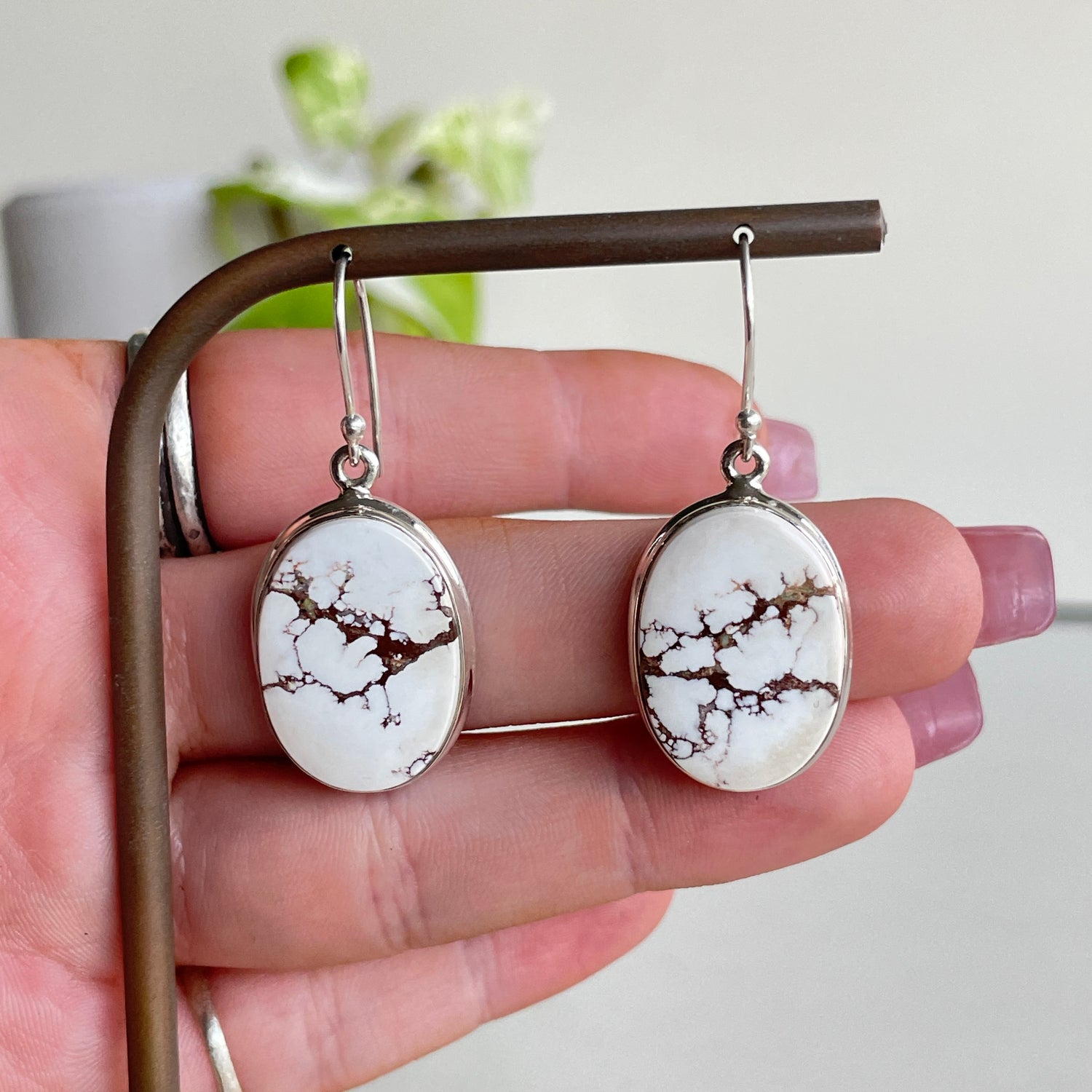 Wild Horse Oval Earrings