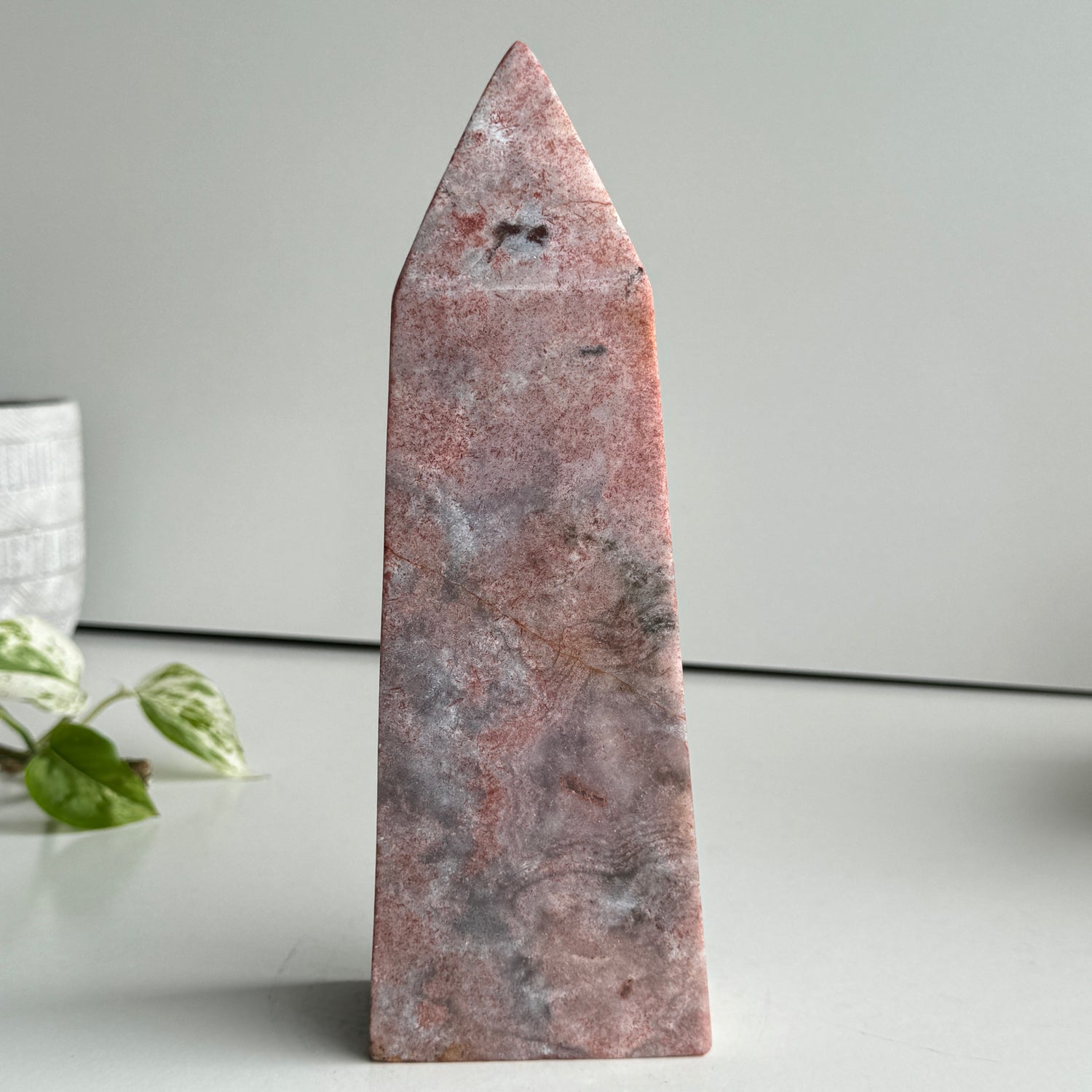 Pink Amethyst Obelisk 22.8cm