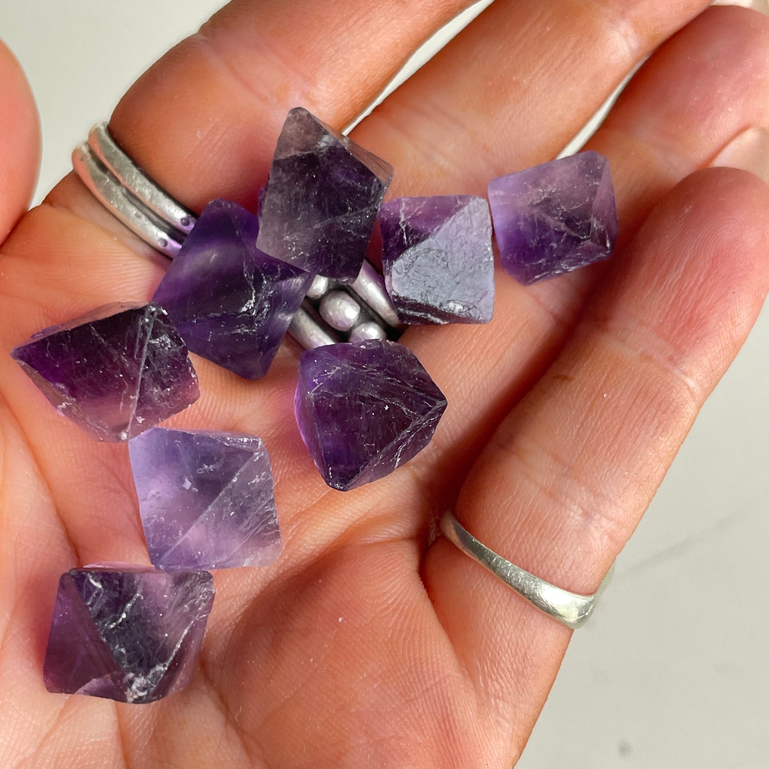 Fluorite Octahedrun