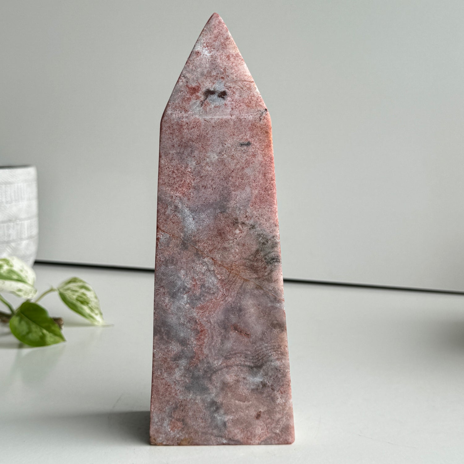 Pink Amethyst Obelisk 22.8cm
