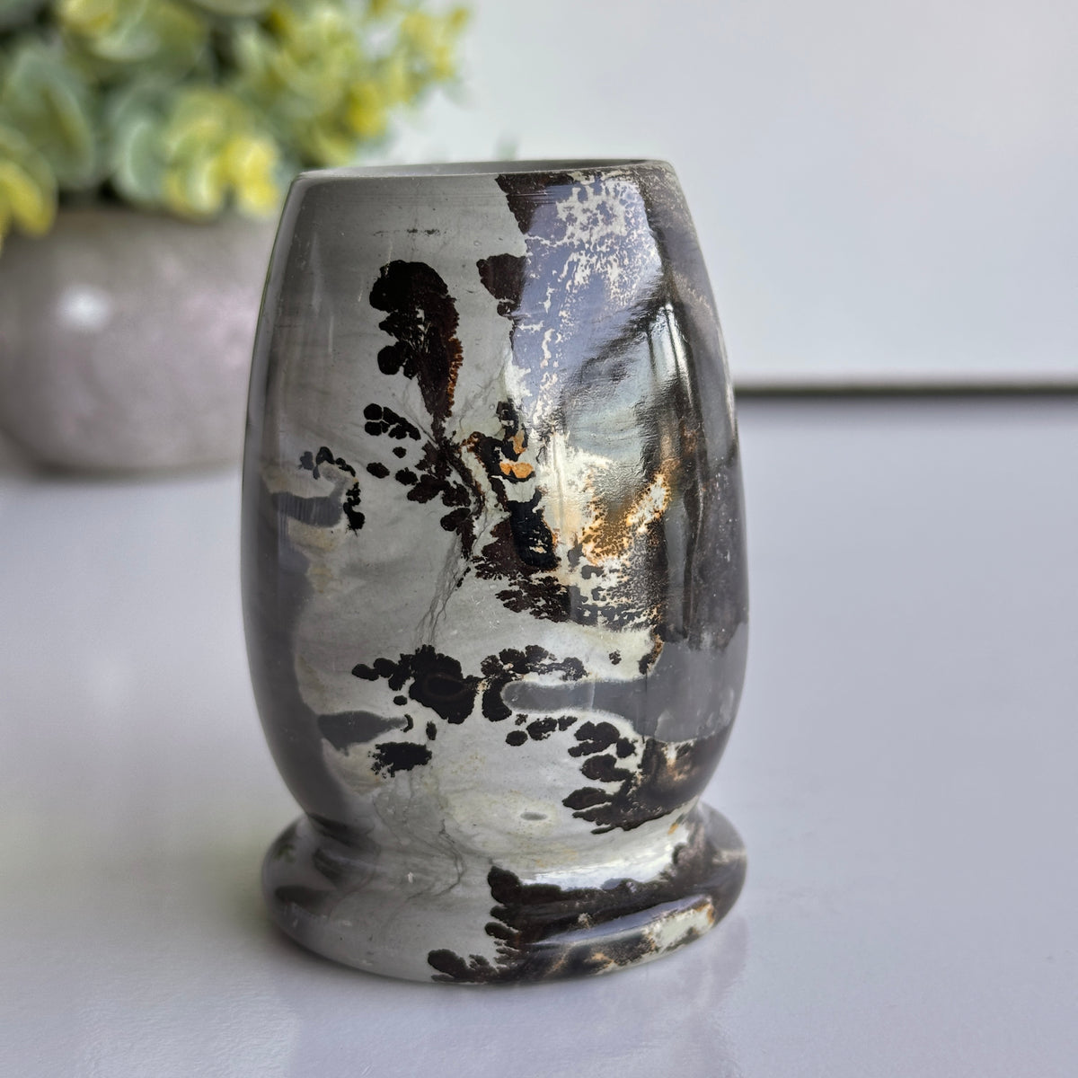 Picture Jasper Small Vase 8