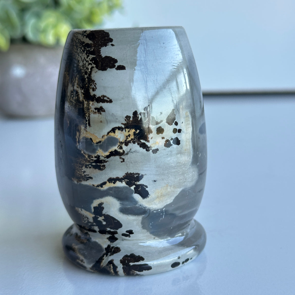 Picture Jasper Small Vase 8