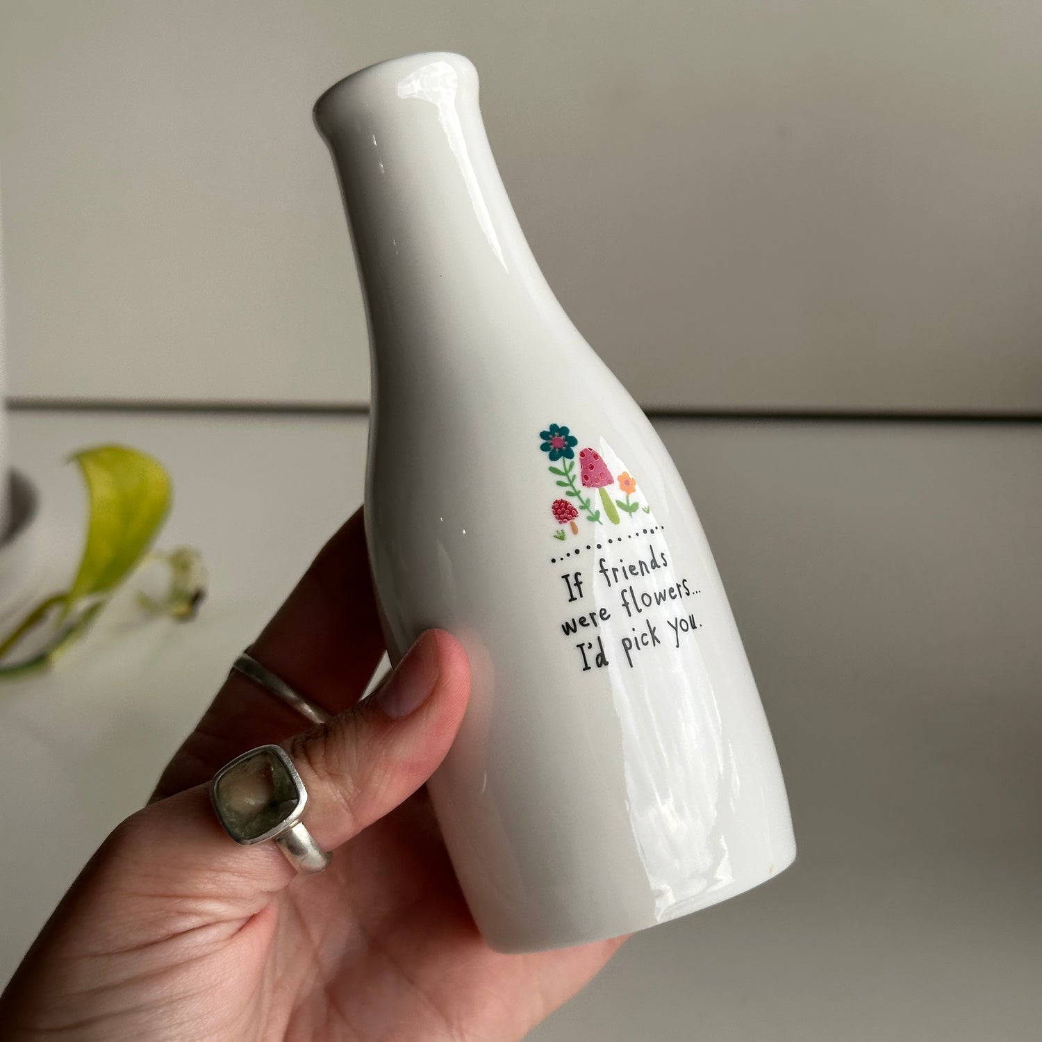 If Friends Were Flowers Vase000013