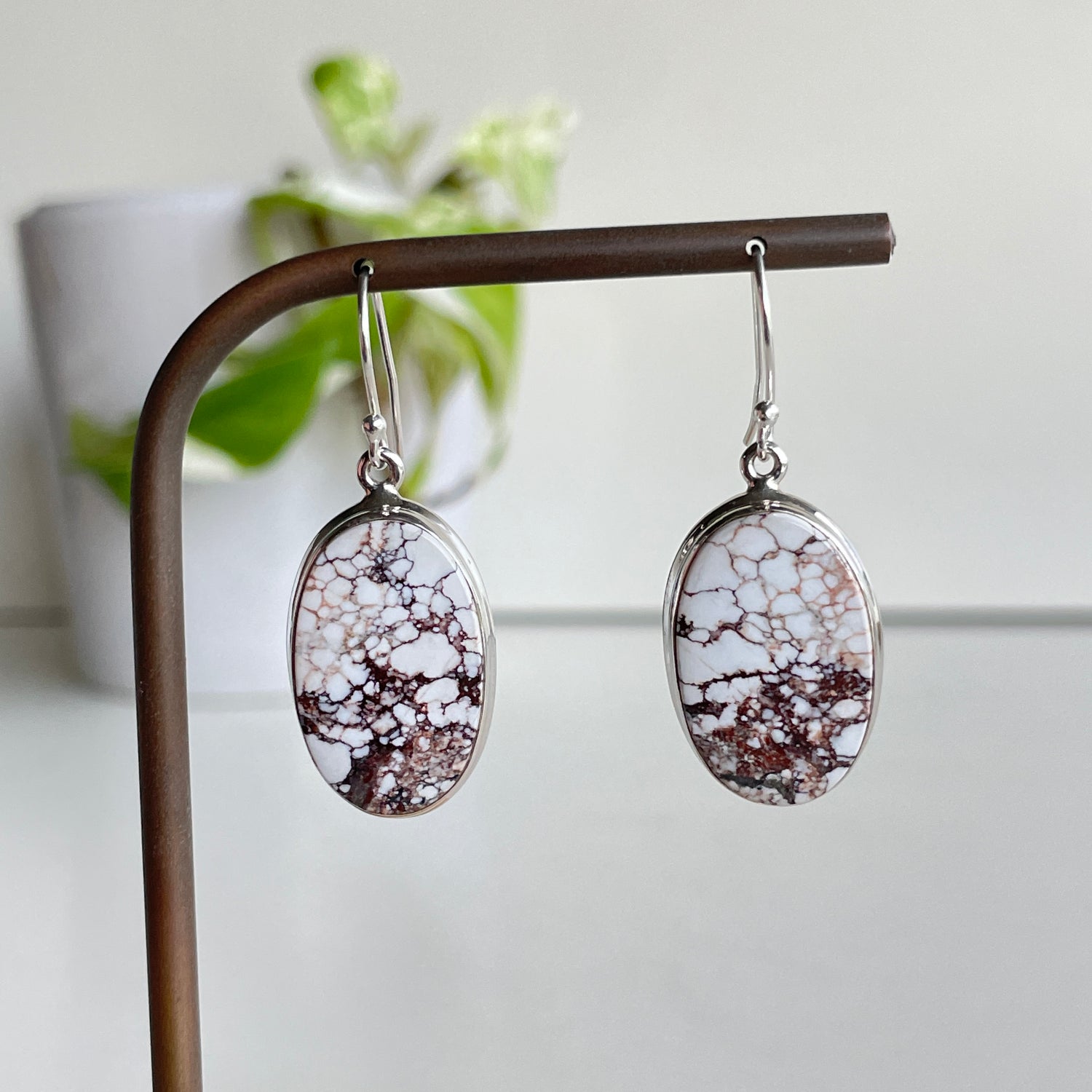Wild Horse Oval Earrings