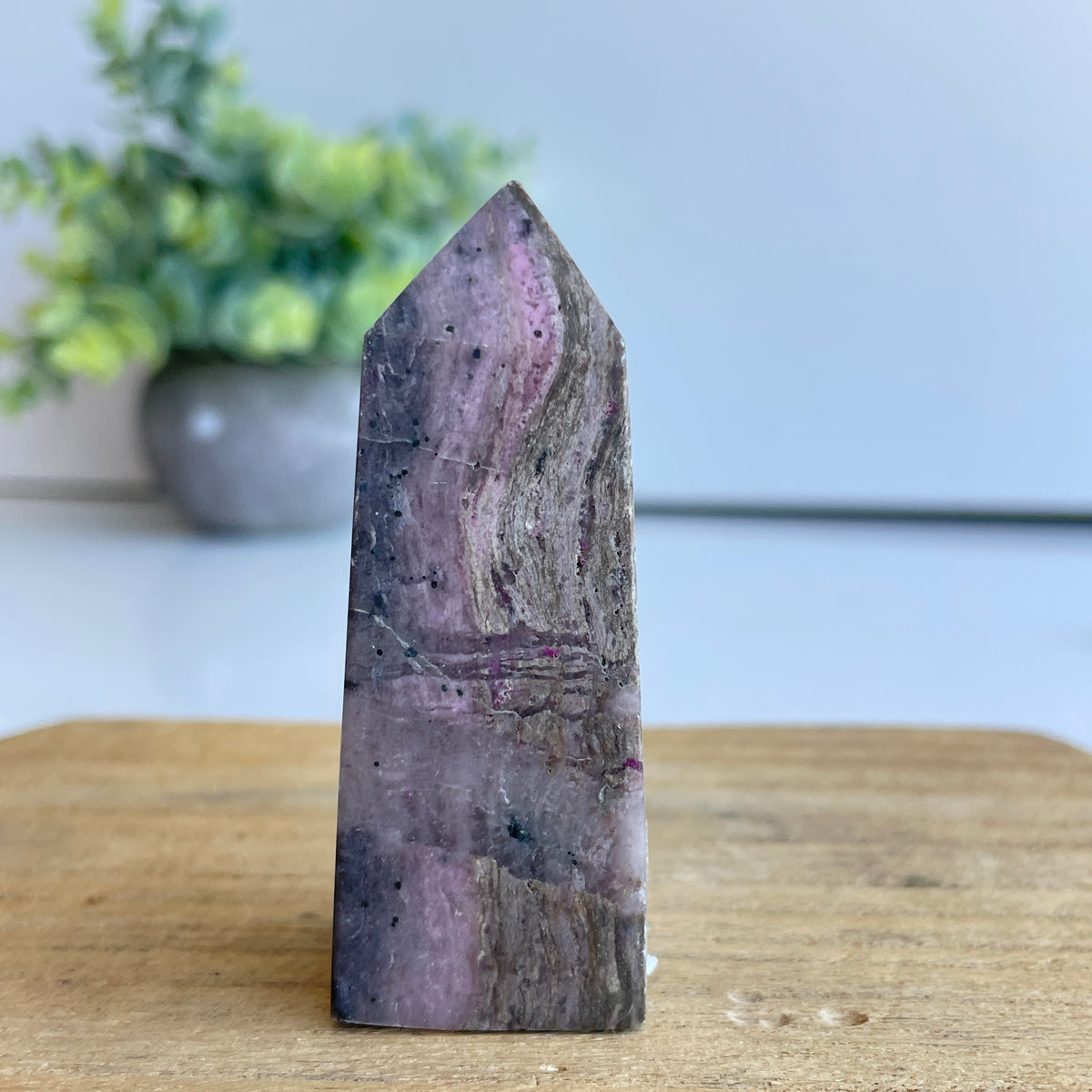 Cobalto Calcite Obelisk 6.5cm