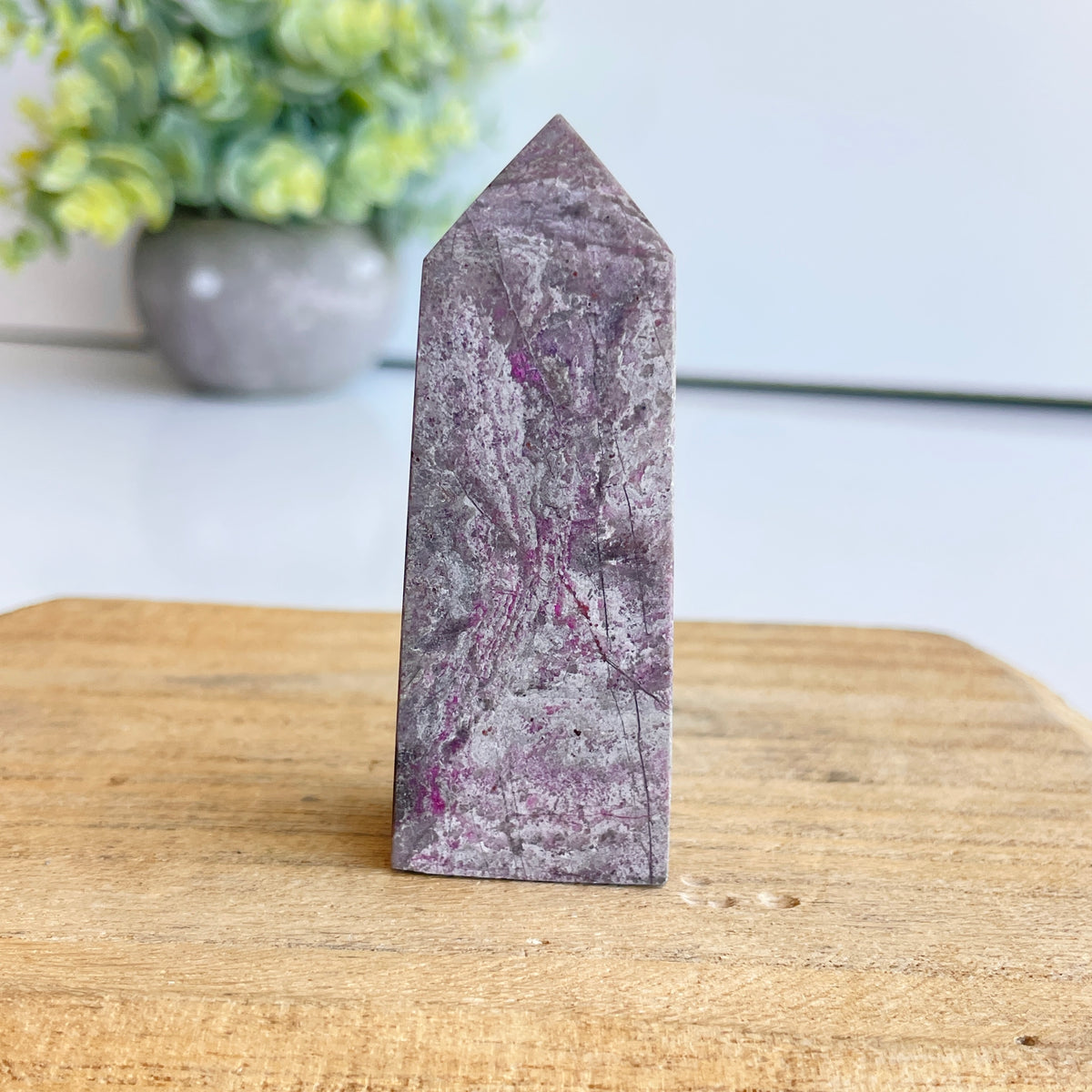 Cobalto Calcite Obelisk 6.9cm