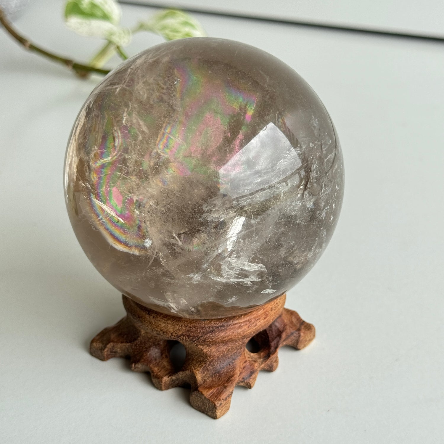 Smoky Quartz Sphere 8.6cm