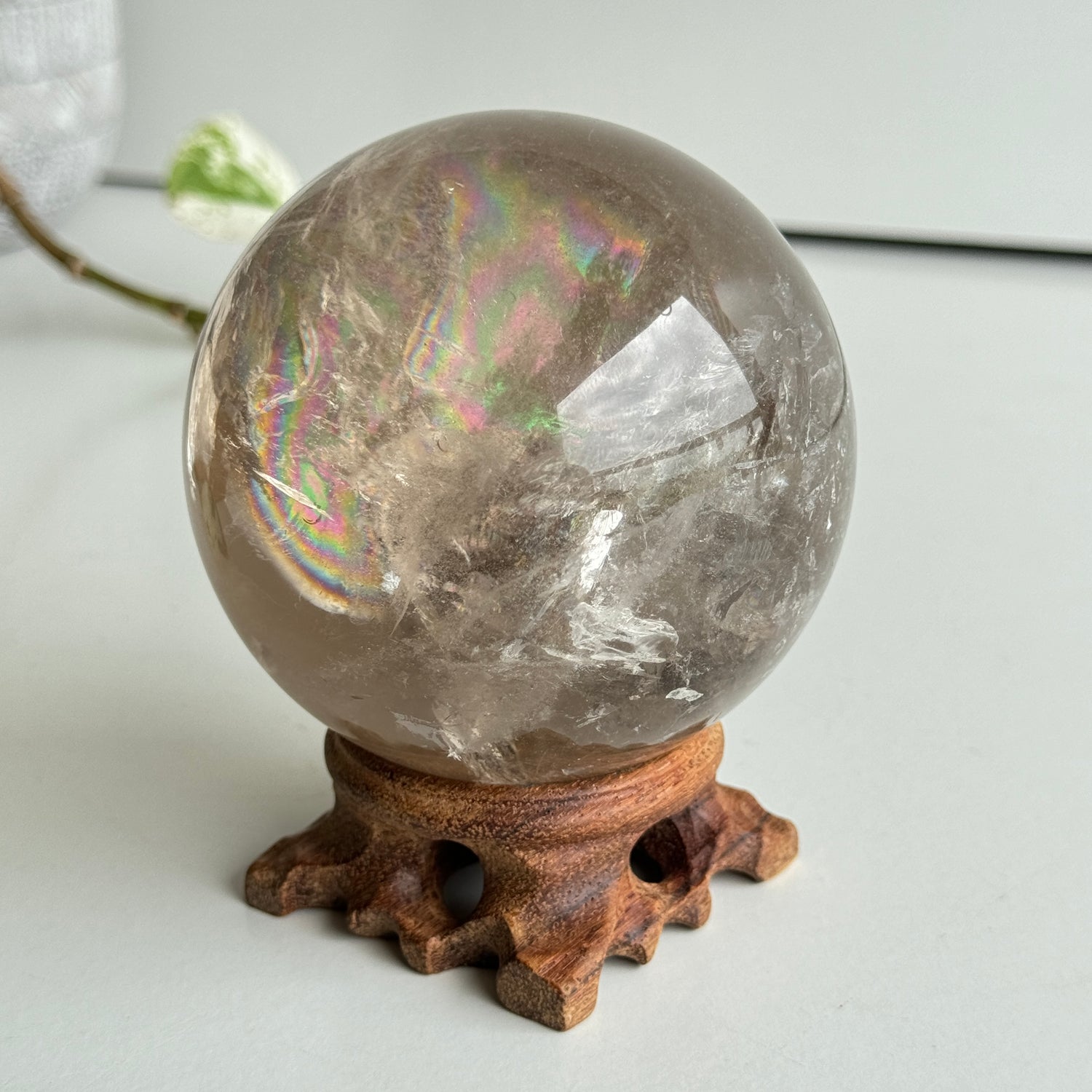 Smoky Quartz Sphere 8.6cm