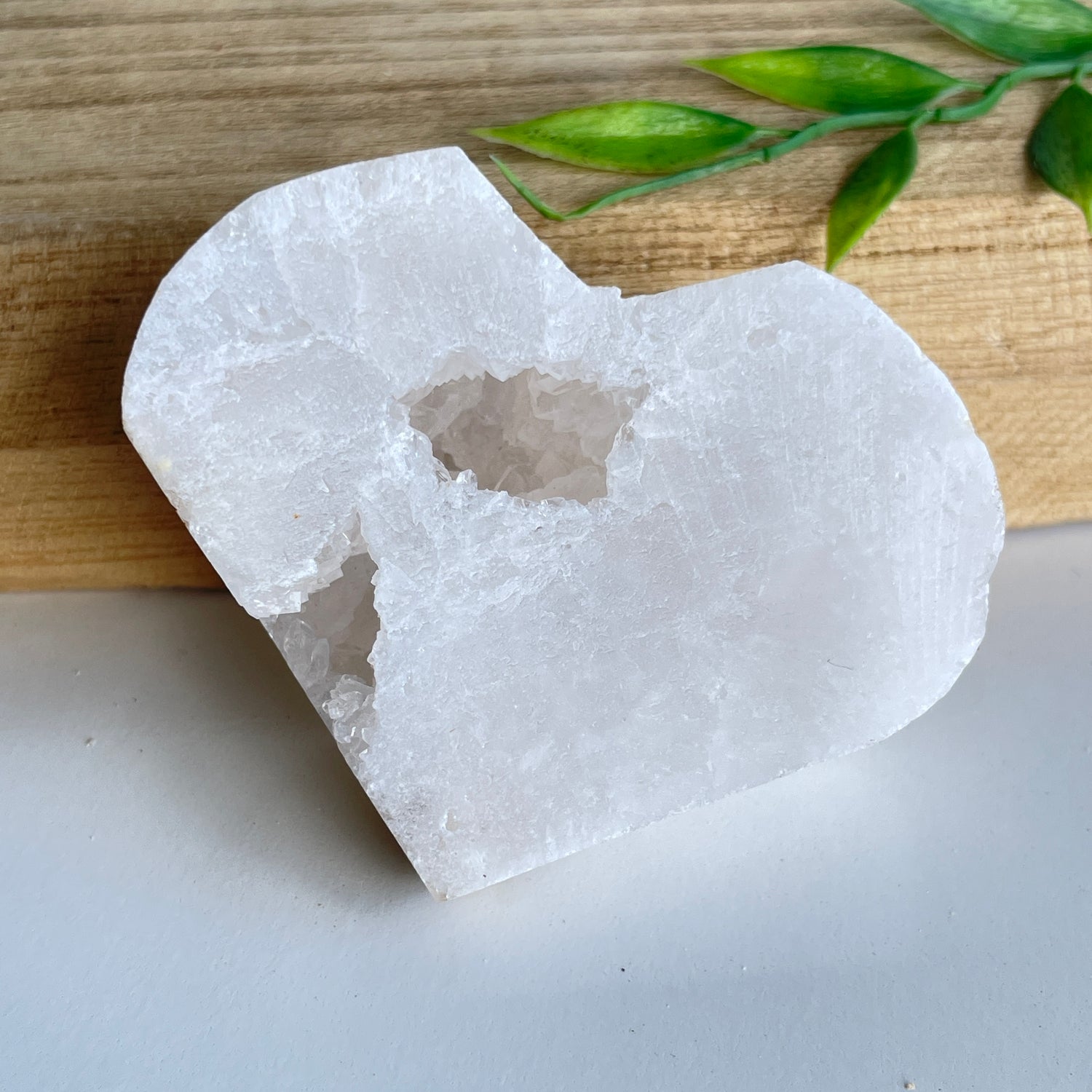 Quartz Heart 7cm