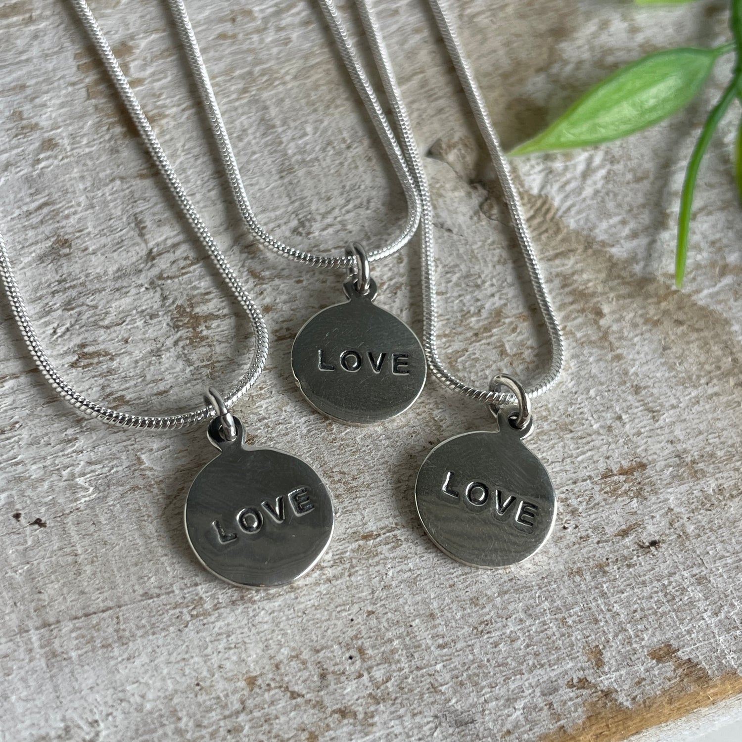 Round LOVE Pendant 453053