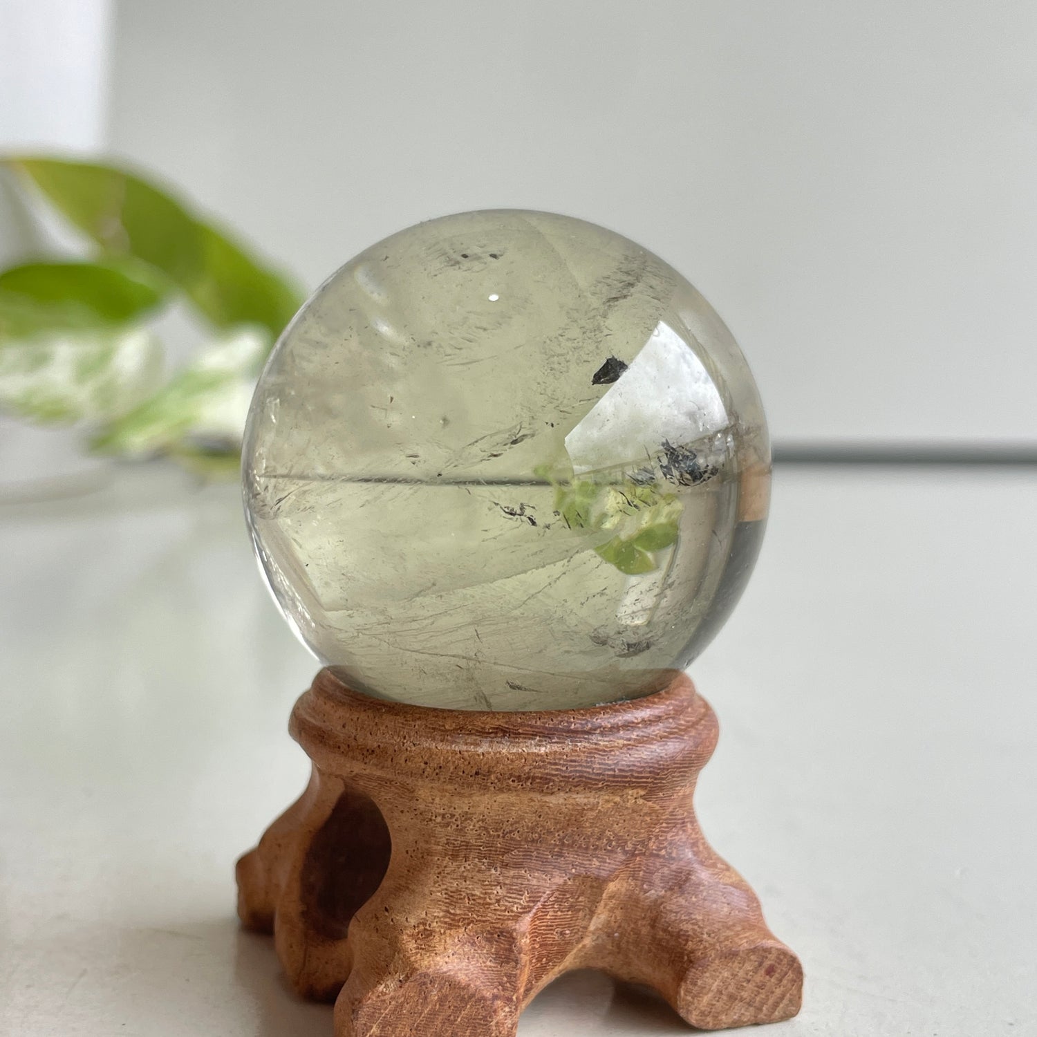 Natural Citrine Sphere 4.2cm
