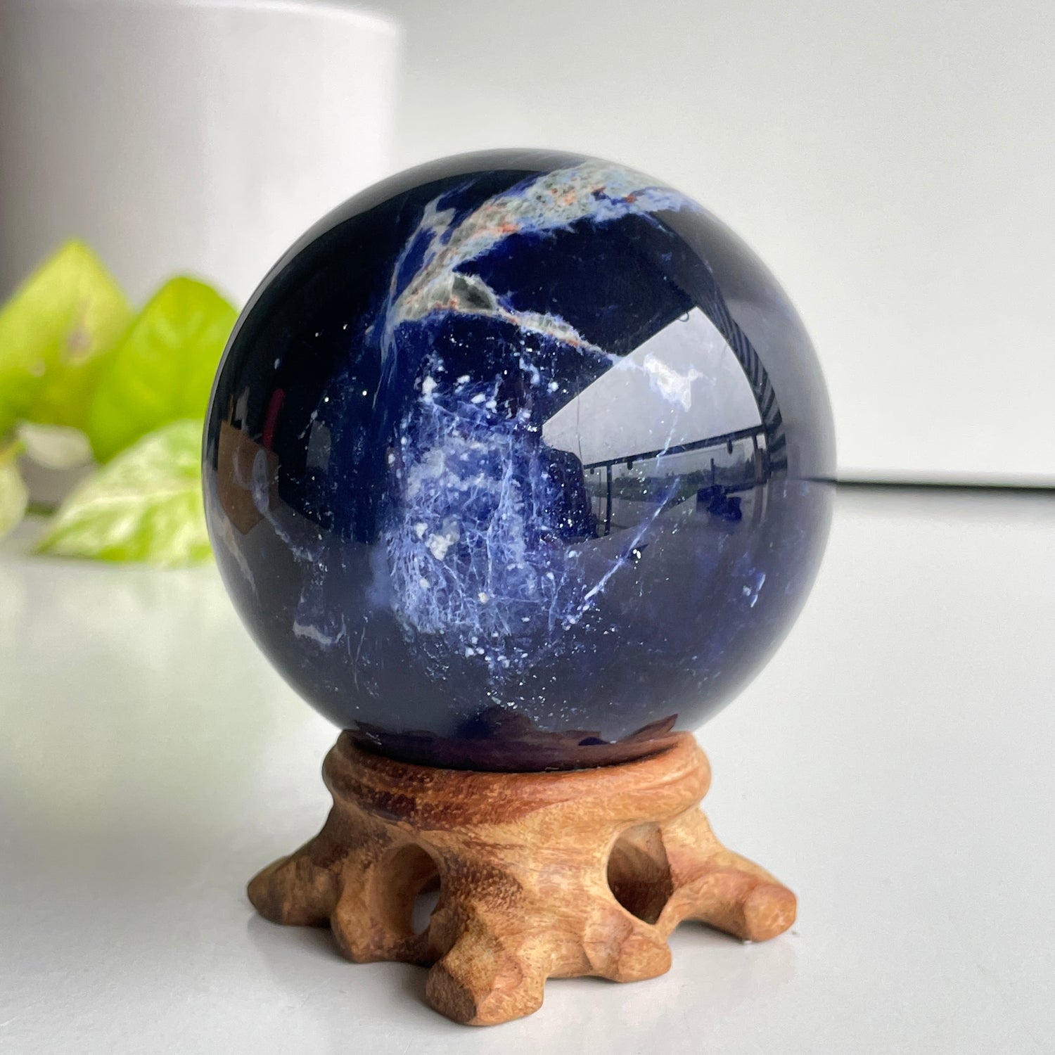 Sodalite Sphere 7cm - High Quality
