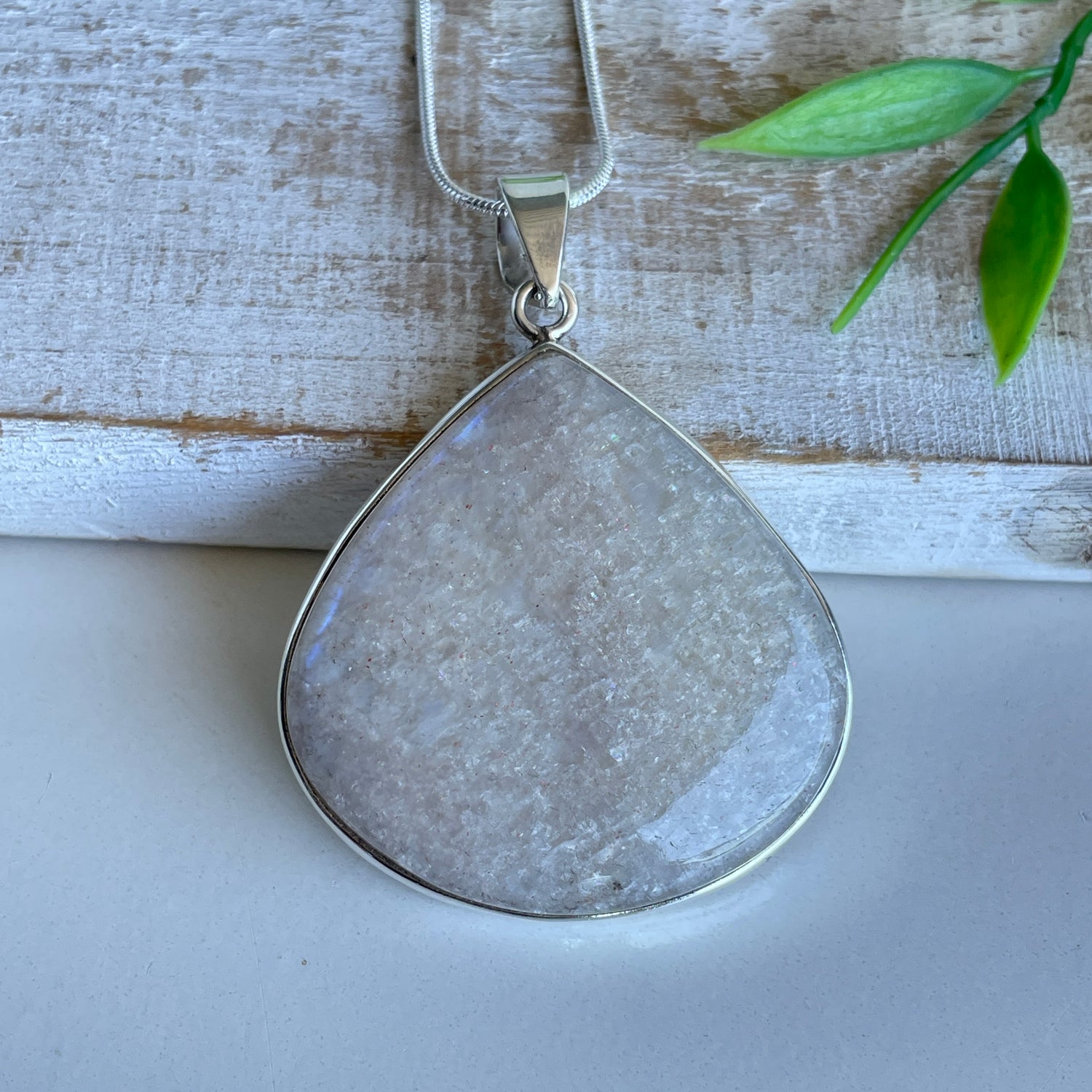 Moonstone Teardrop Pendant