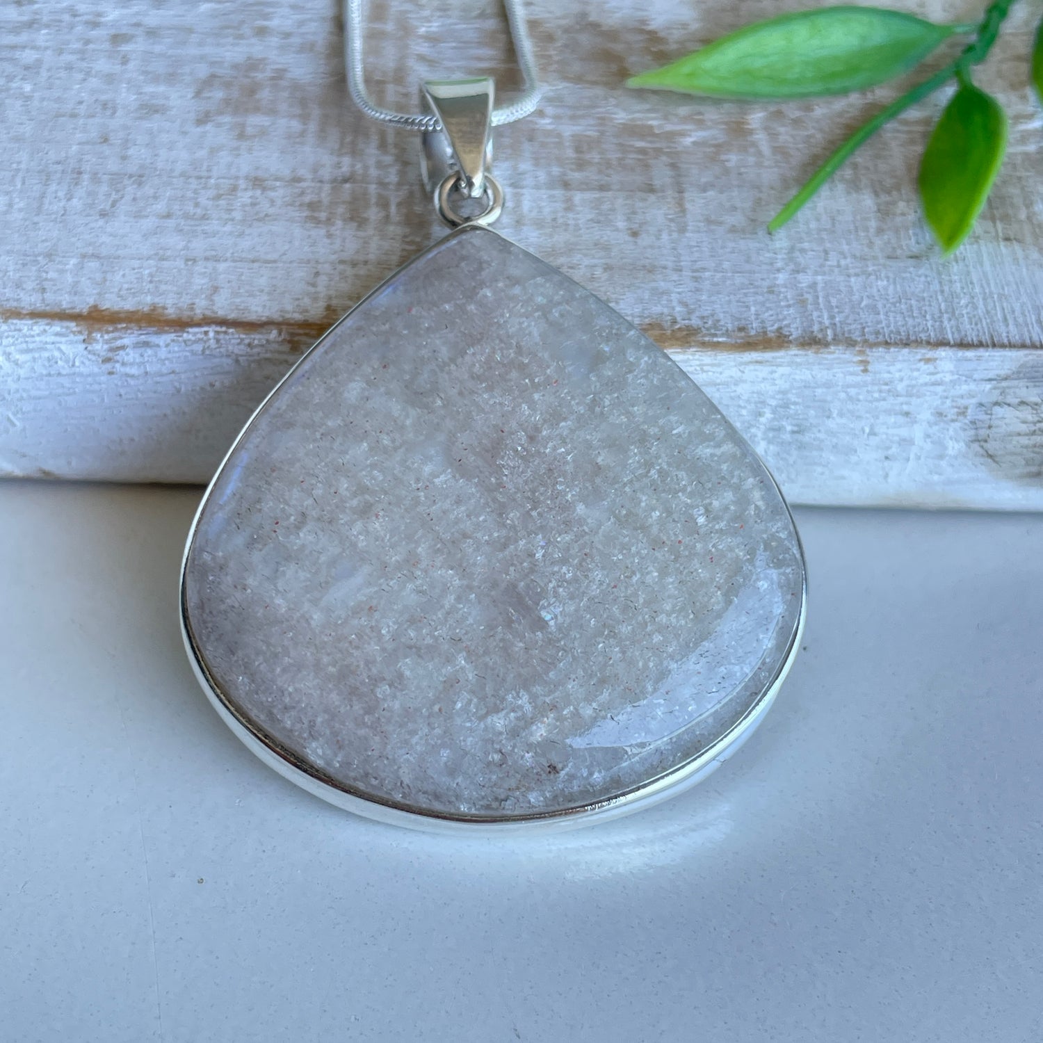 Moonstone Teardrop Pendant