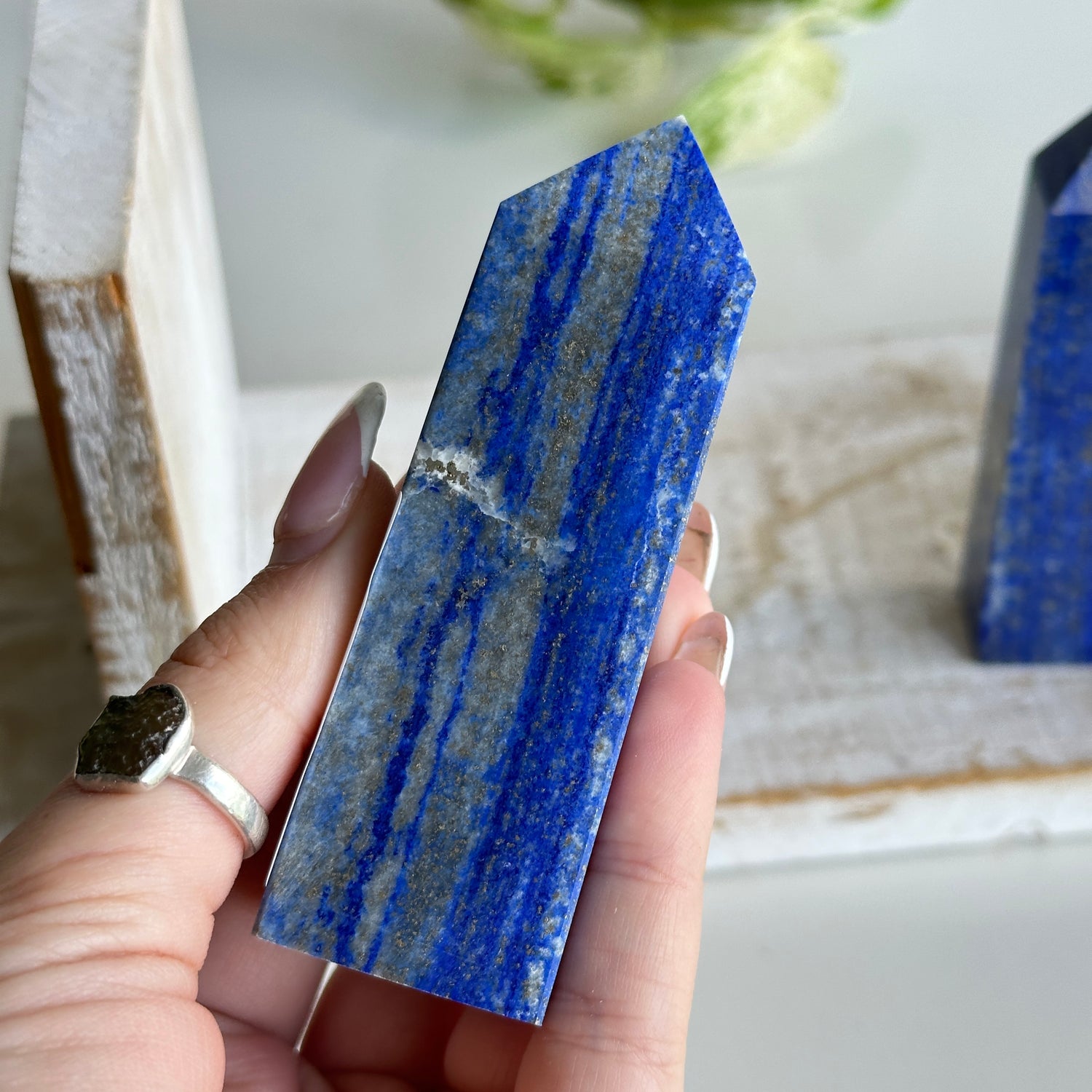 Lapis Lazuli Obelisk Medium