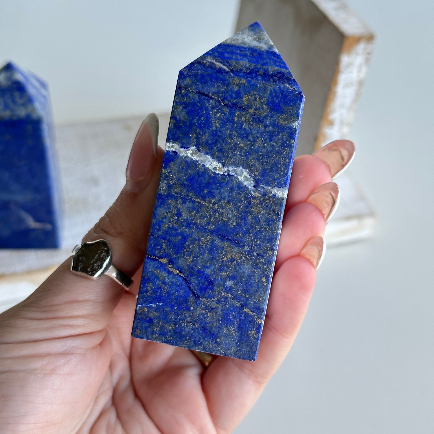Lapis Lazuli Obelisk Large