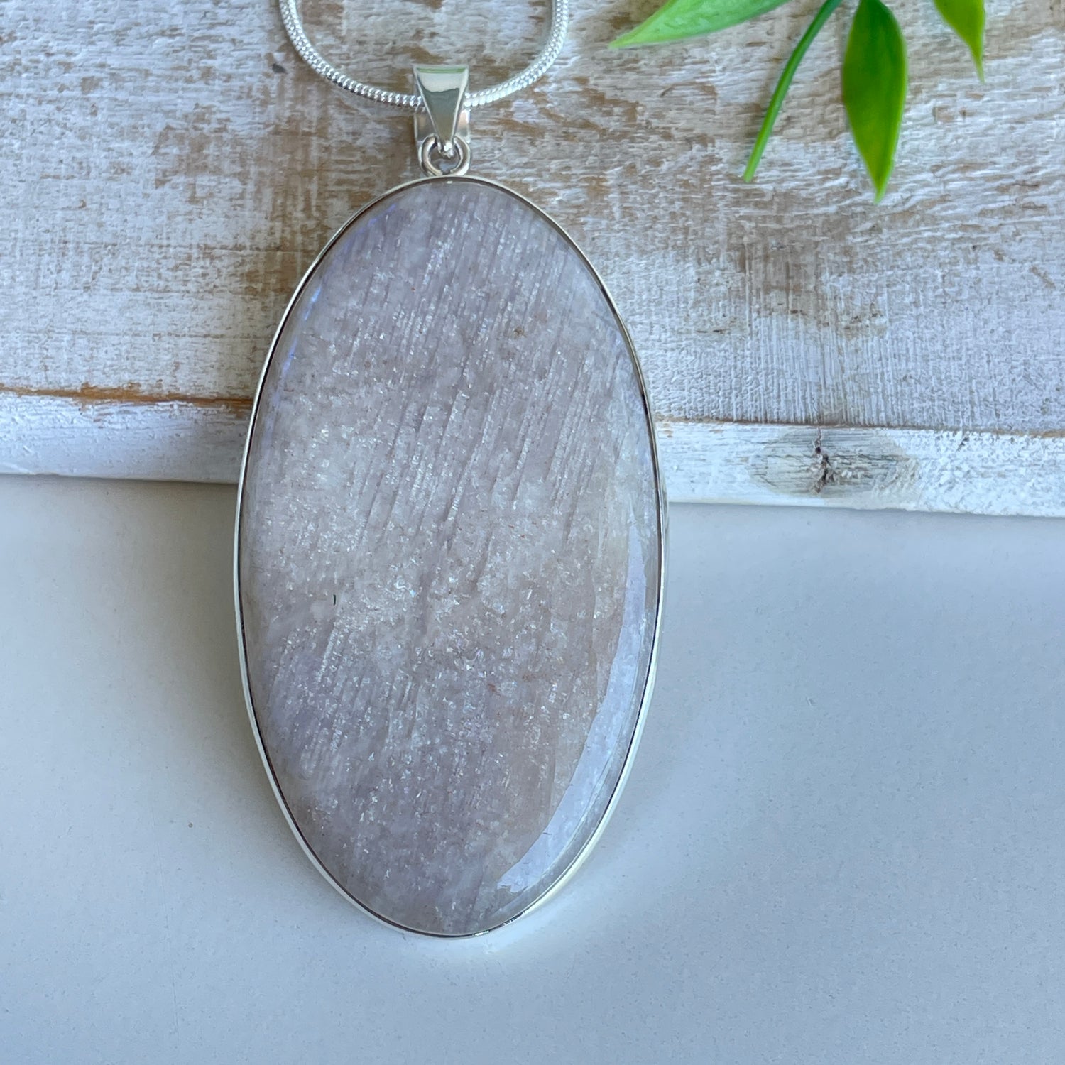 Moonstone Oval Pendant