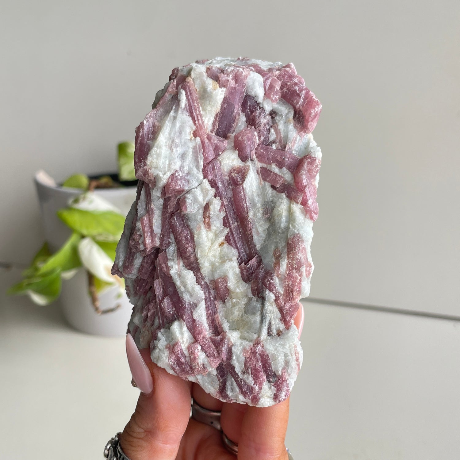Pink Tourmaline Raw Pce 474g